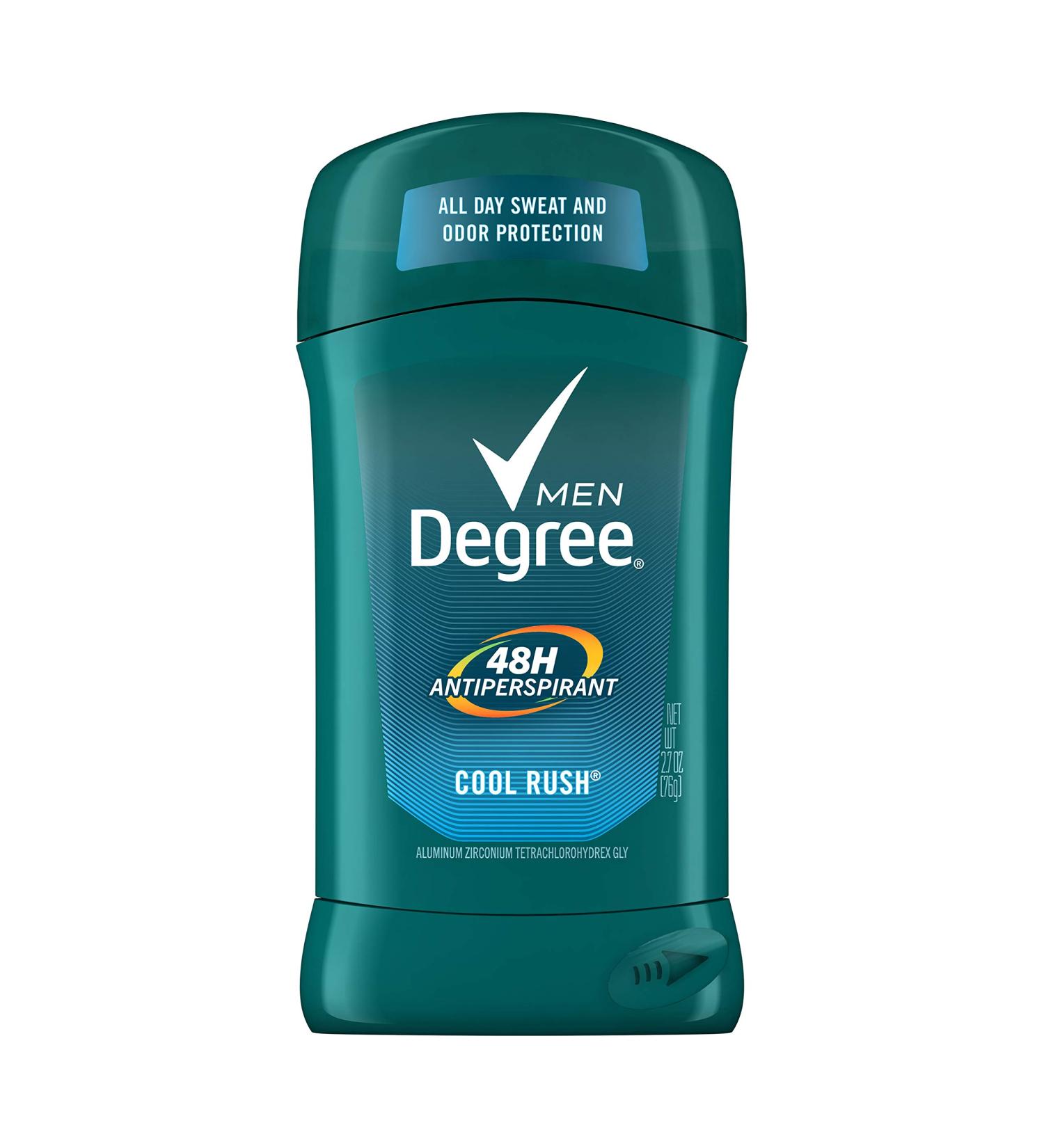 Degree Men Cool Rush Antiperspirant Deodorant 2.7oz (Pack of 4) - Buy Online on GoSupps.com