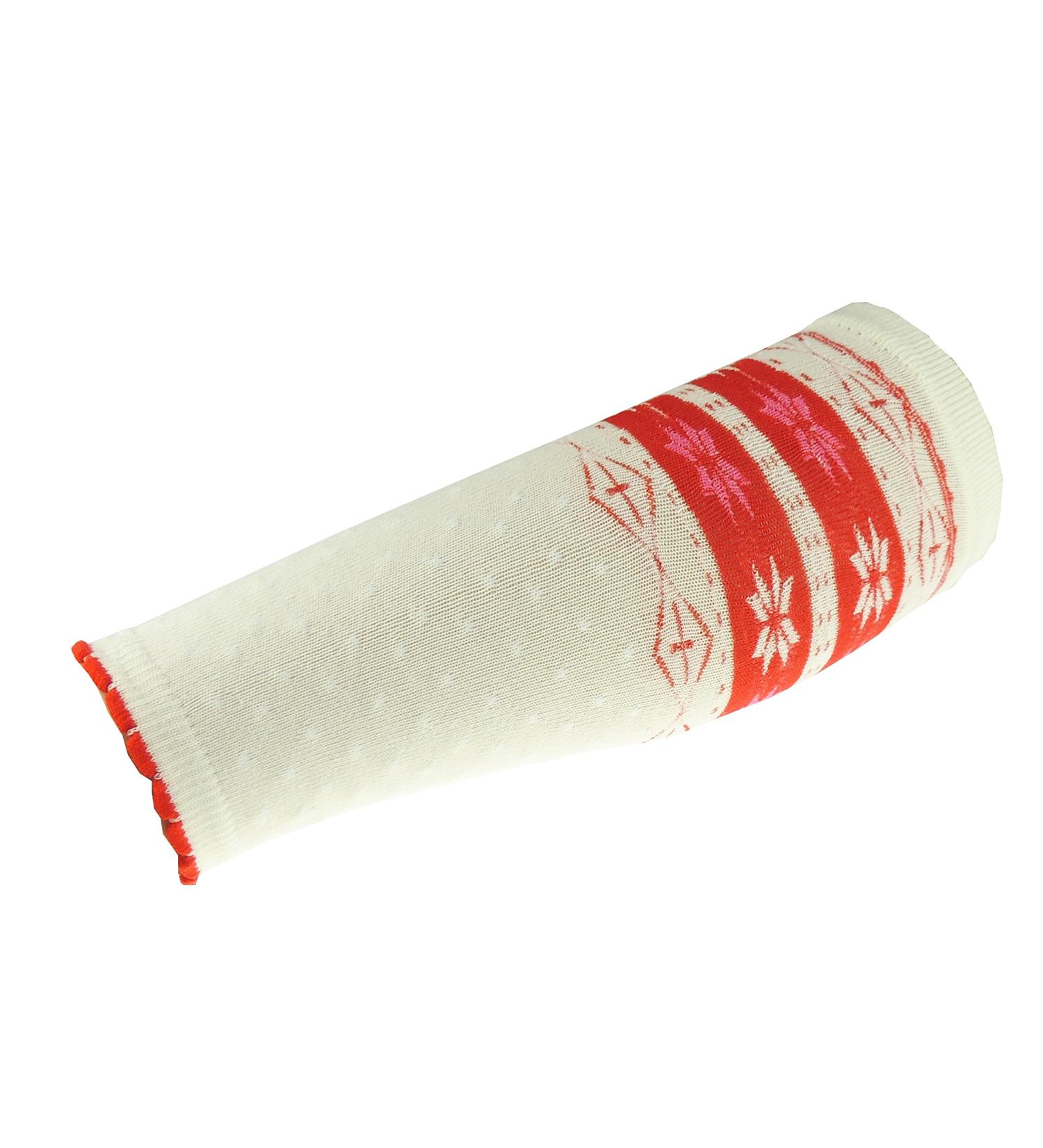 Glamour Girlz Kids Children Babies Toddlers Boys Girls Warm Winter Dance 80s Fancy Dress Costume Halloween Christmas Leg Warmers 6 9 Months to 1 2 3 4 5 6 Years Red Fair Isle
