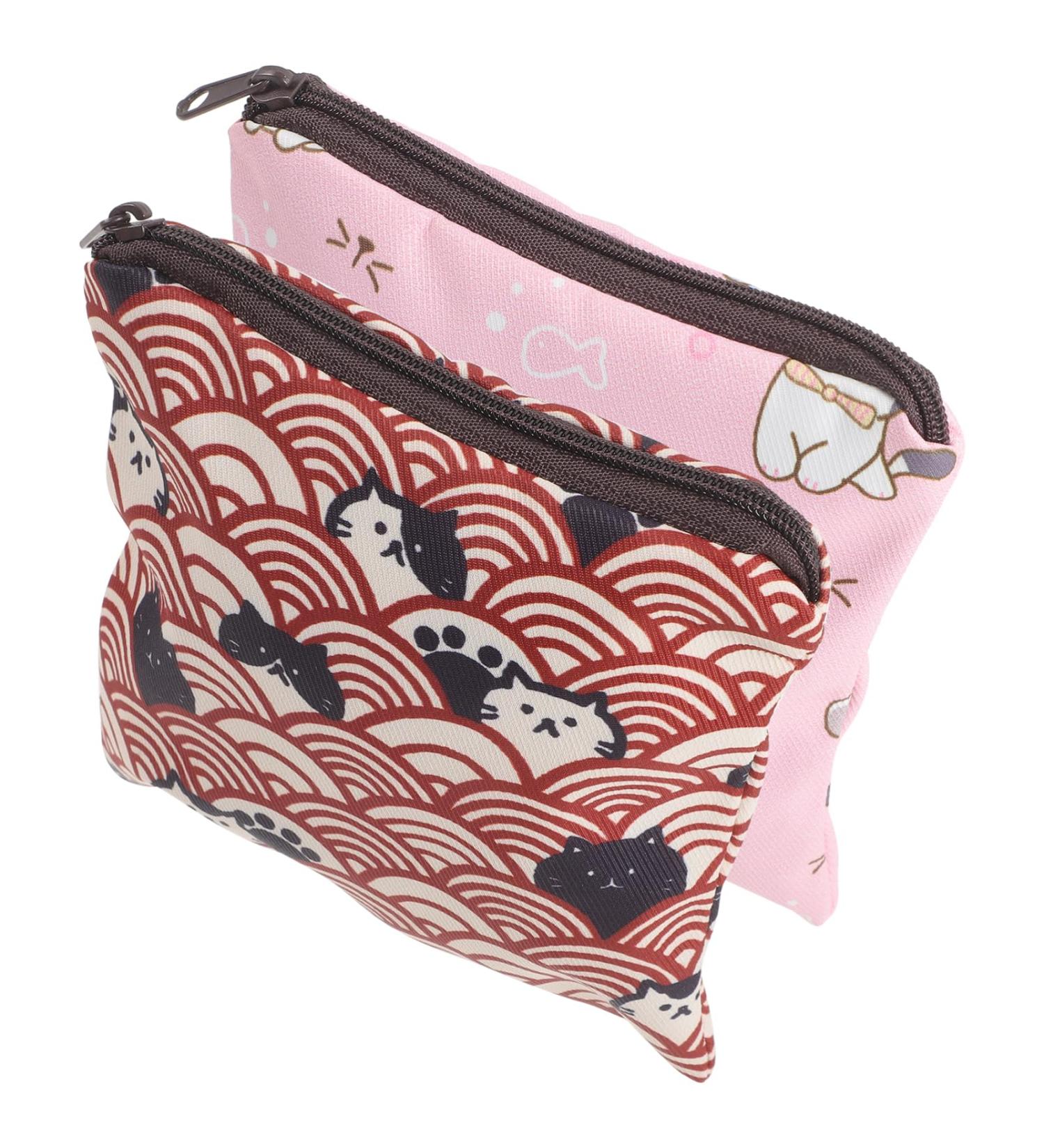 Sewoart 2-in-1 Well-Being Decorative Case & Makeup Bag for Women | Stylish Tampon Organizer & Breastfeeding Inserts Wallet | Ideal for Outdoors & Driving License Storage - Buy Online on GoSupps.com