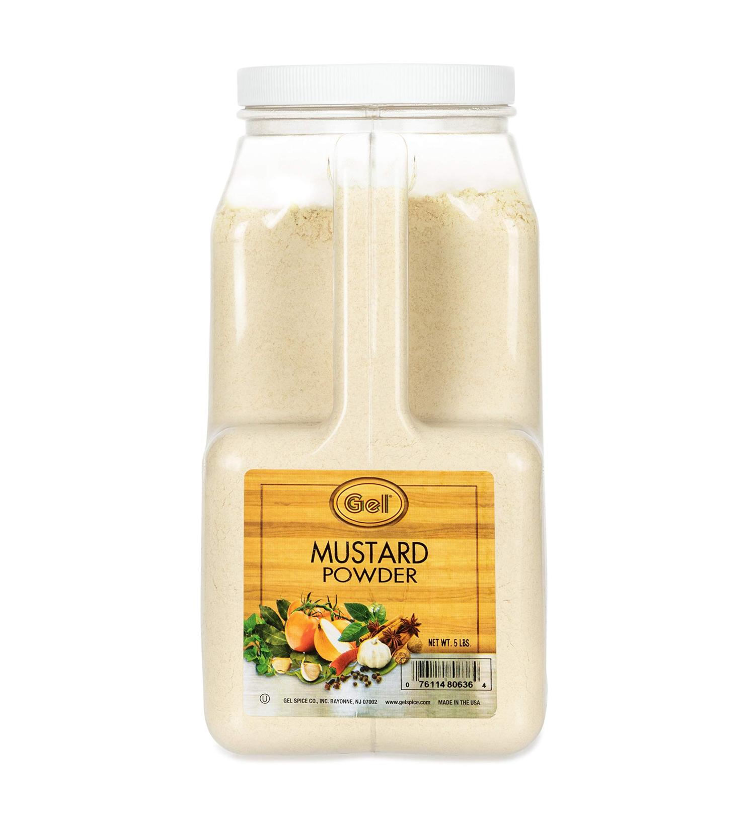 Gel Spice Mustard Powder 5 Lb | Food Service Size