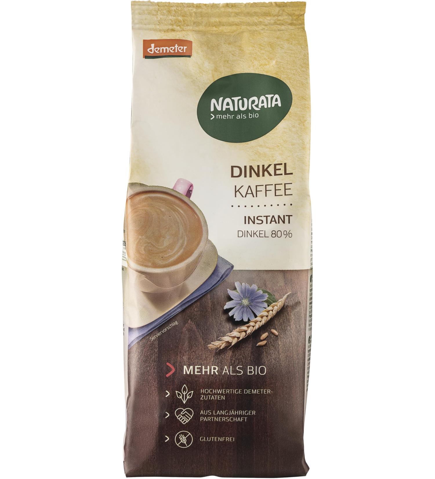 Naturata organic spelt coffee instant refill bag (2 x 175 gr) 175 g (pack of 2)