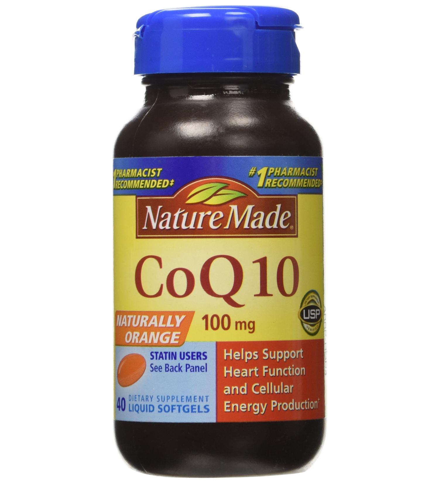 Buy NM CoQ10 100mg (40ct) - Premium Quality Coenzyme Q10 Supplement for Energy & Antioxidant Support - Fast International Shipping - Buy Online on GoSupps.com