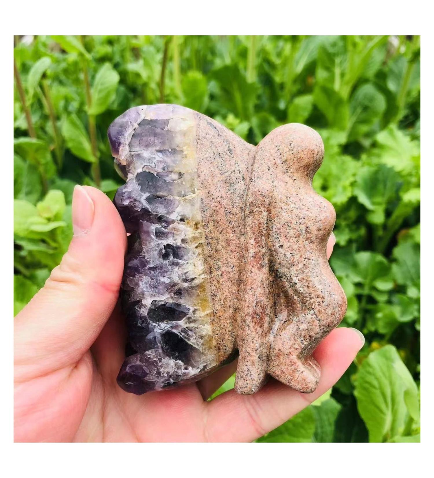 Natural Crystal Rough Natural Crystal Rough Rough Natural Amethyst Quartz Crystal Cluster Angel Purple Home Stone Home Decoration 1pc - Buy Online on GoSupps.com