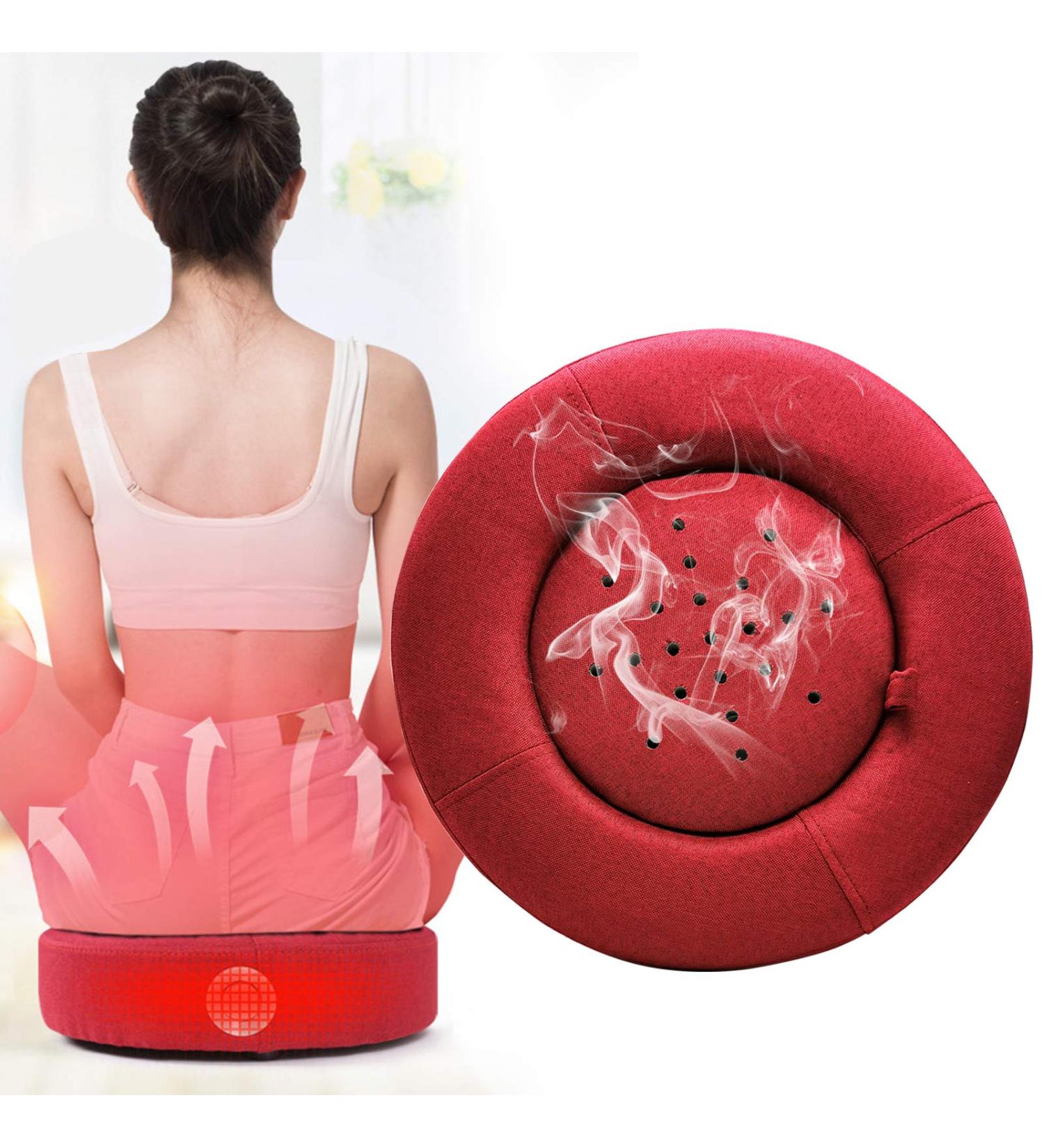 Premium Moxibustion Seat Cushion Set - 54 Pieces with Bugword/Wermholz Stickers & Ginger Plate for Optimal Moxa Treatment - International Shipping Available - Buy Online on GoSupps.com