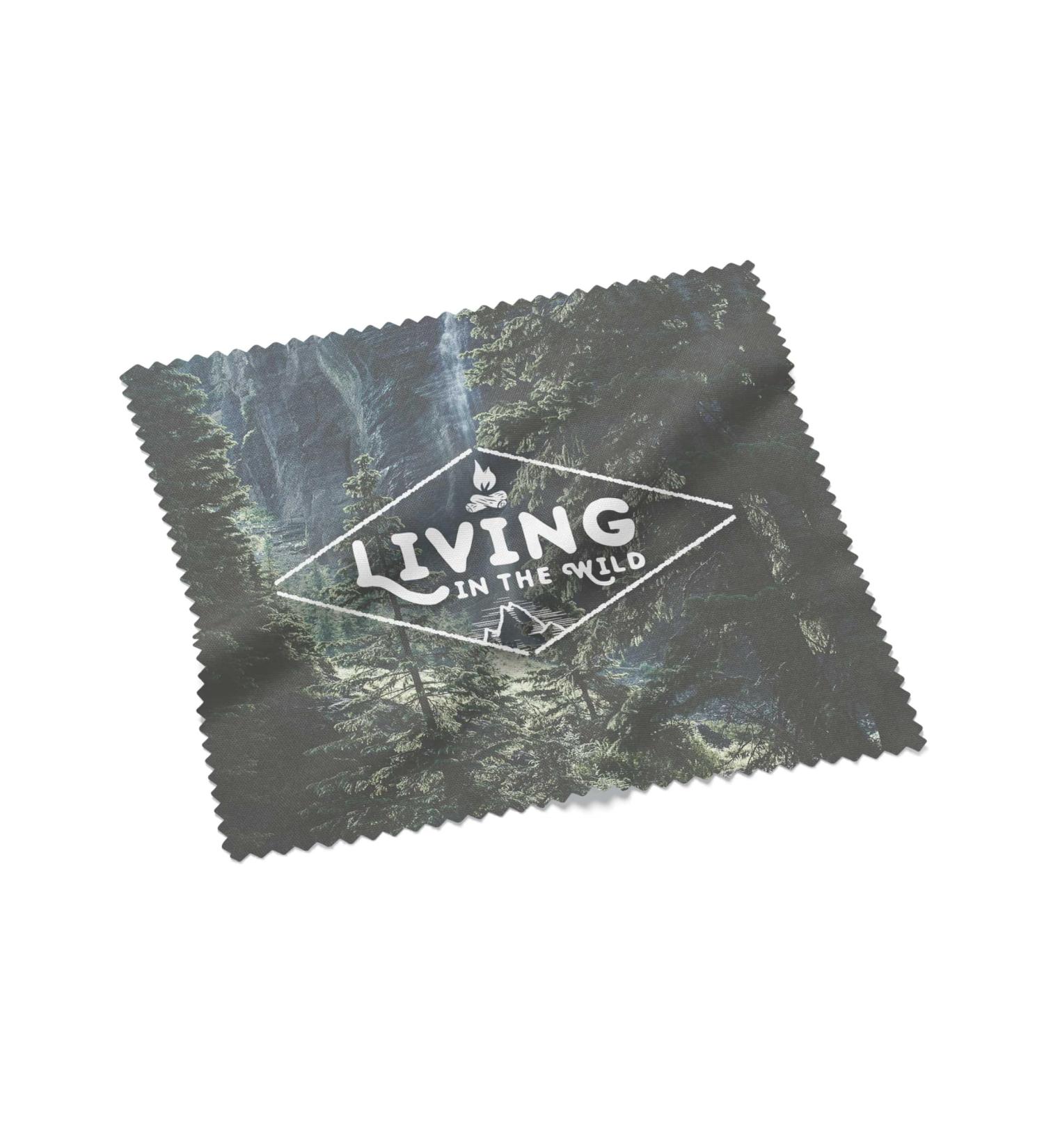Urban Backwoods Living In The Wild Microfiber Cloth - Glasses Cleaning Cloth