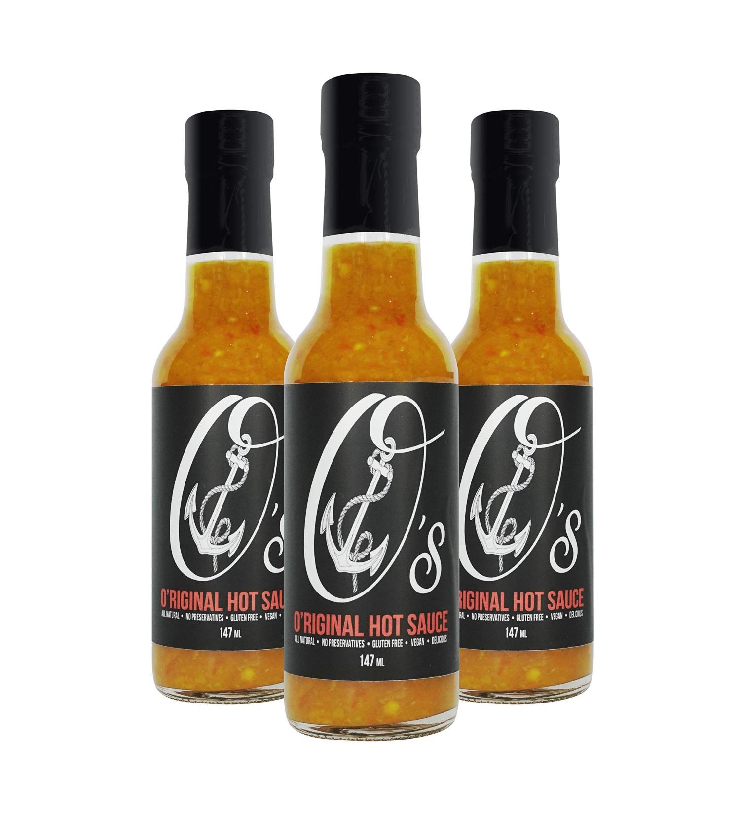 O's O'riginal Hot Sauce 3 Pack - Buy Online on GoSupps.com