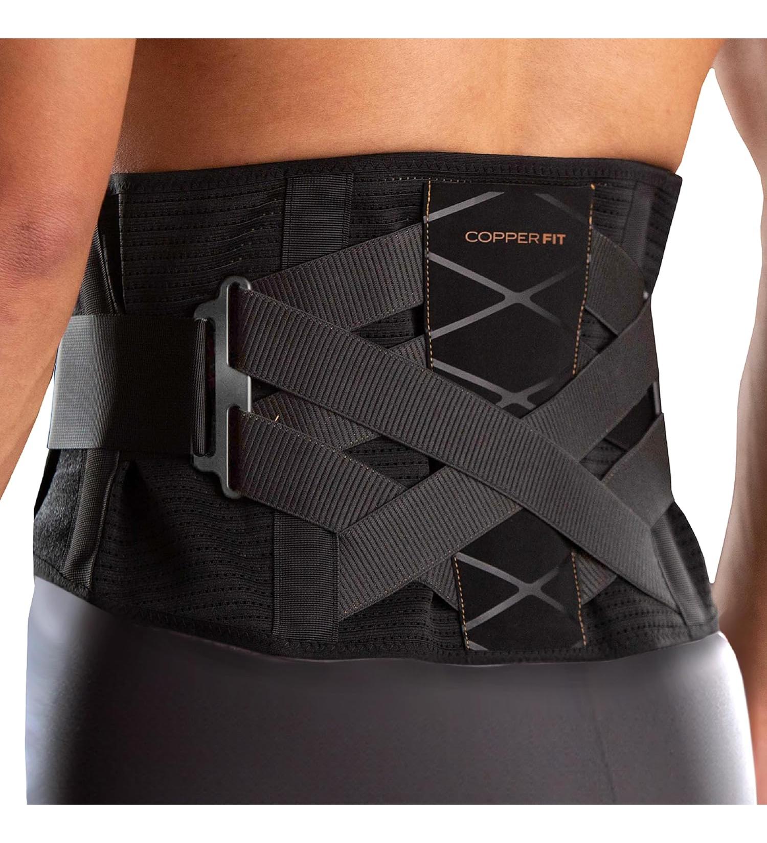 Copper Fit X-Back Brace for Lower Back Pain for Men and Women - Large & X Large 36 - 48 - Buy Online on GoSupps.com