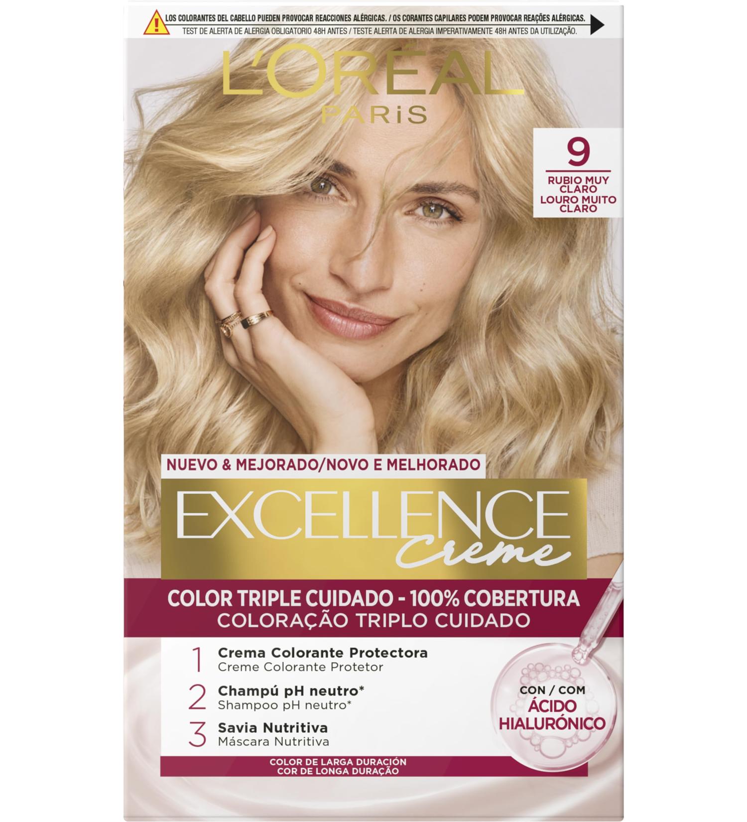 L'Or al Paris Excellence Cr me No. 01s - Triple Protection Hair Colourant | International Shipping Available - Buy Online on GoSupps.com