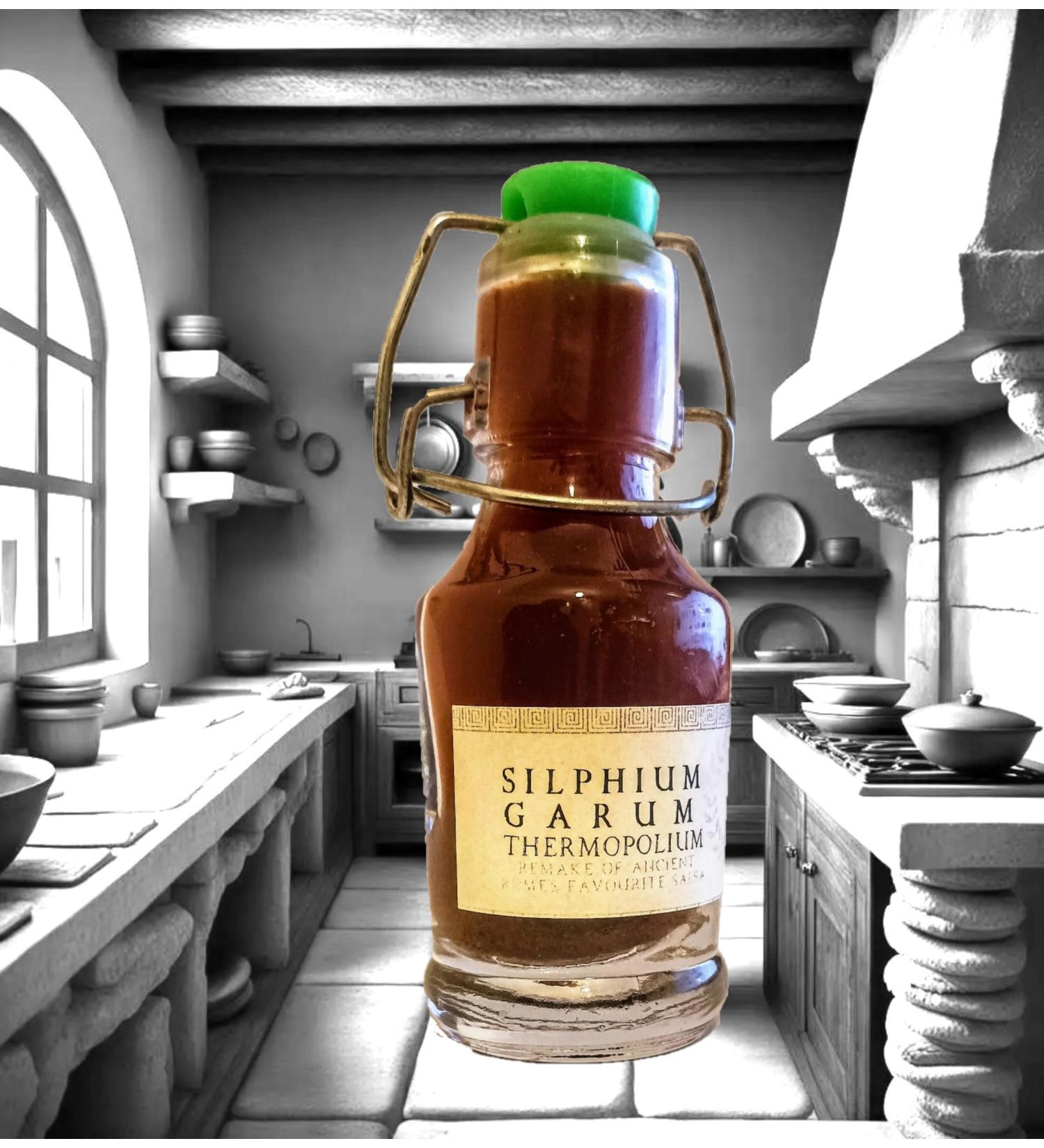 Silphium Garum Thermopolium Une r dition d'une sauce romaine antique pic e 70 ml