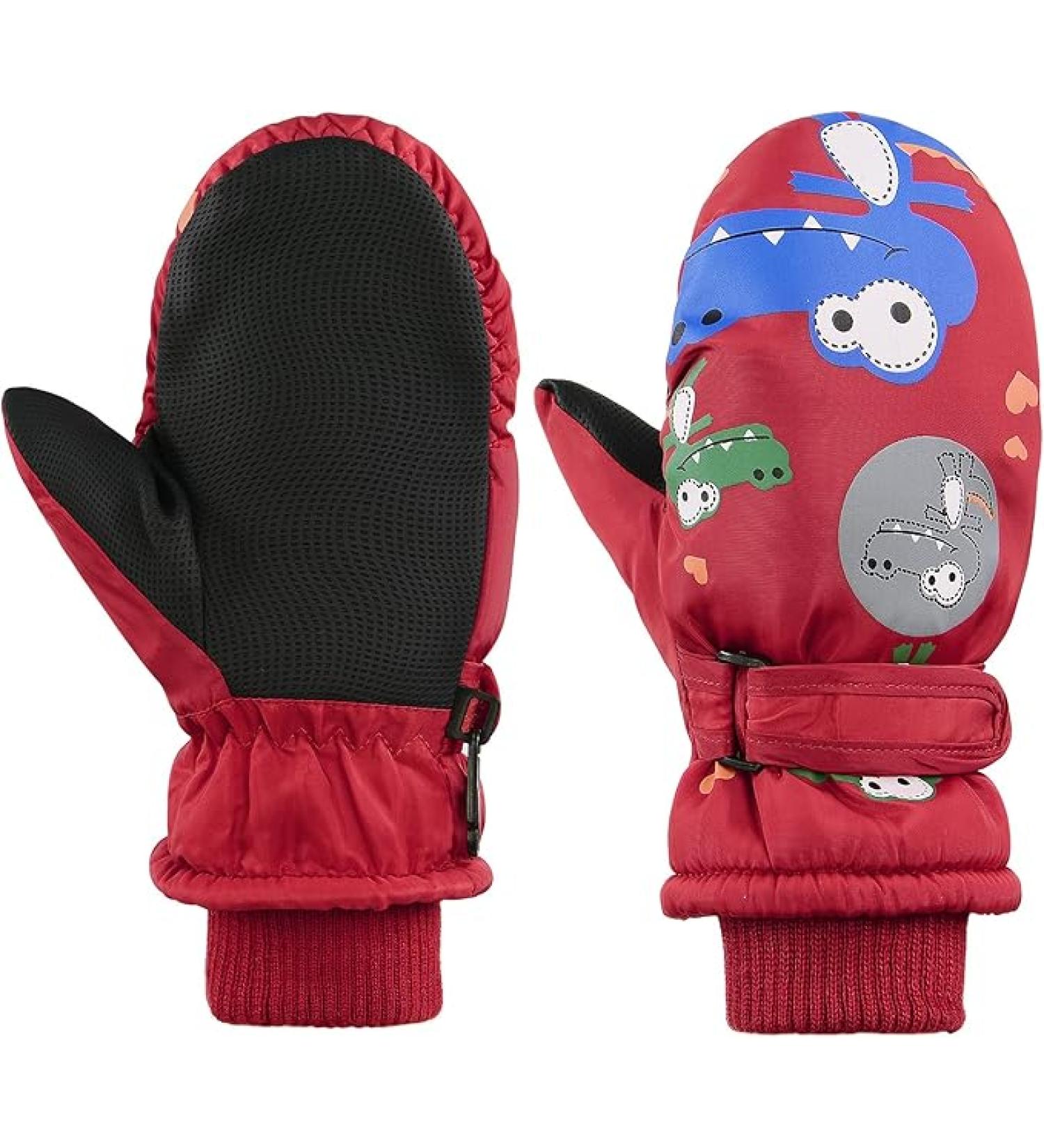 American Trends Toddler Winter Mittens Waterproof Gloves Warm for Baby Boy Girl - Buy Online on GoSupps.com