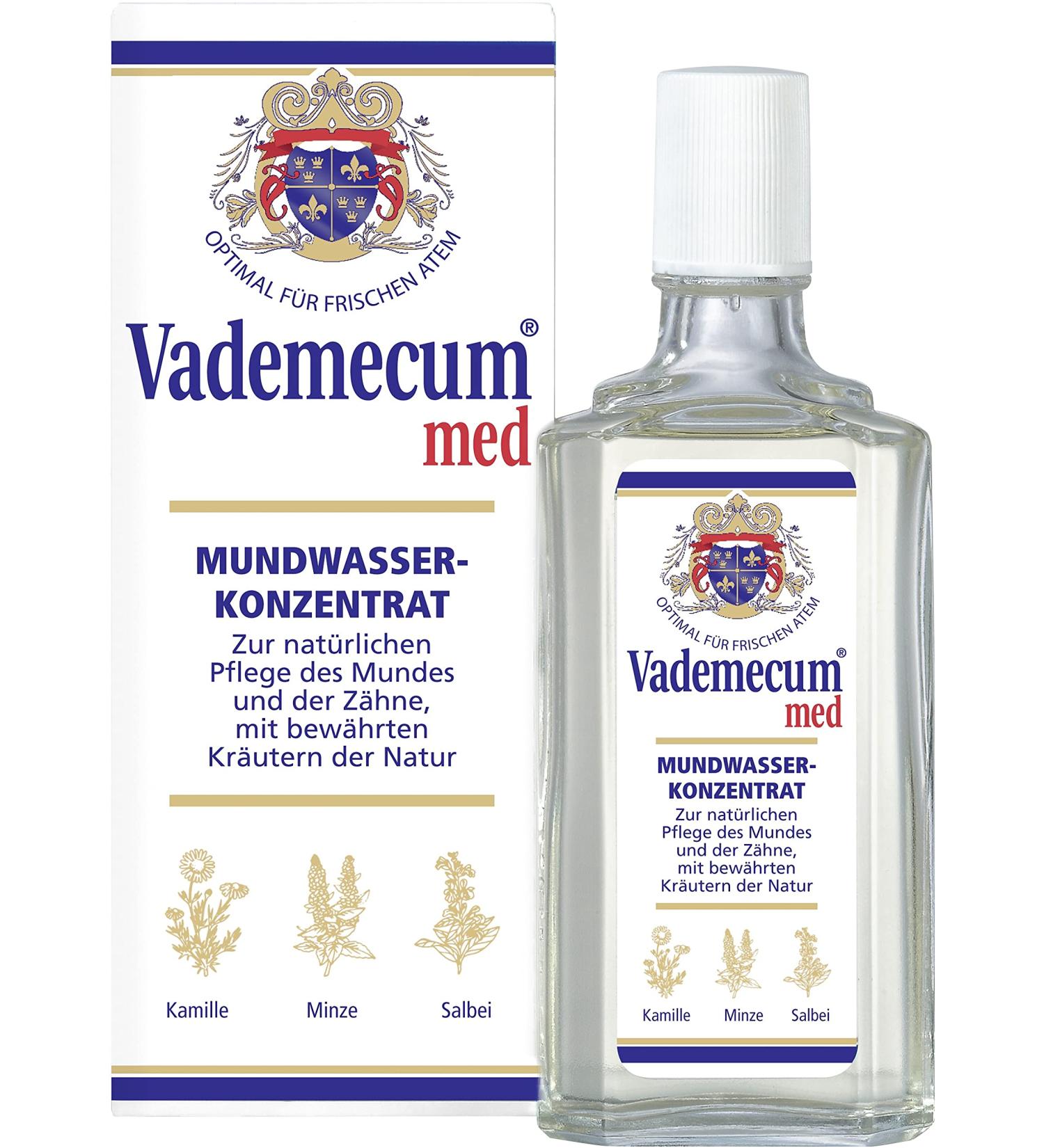 Vademecum Med Mouthwash Concentrate 75 ml | Buy Online - International Shipping Available - Buy Online on GoSupps.com