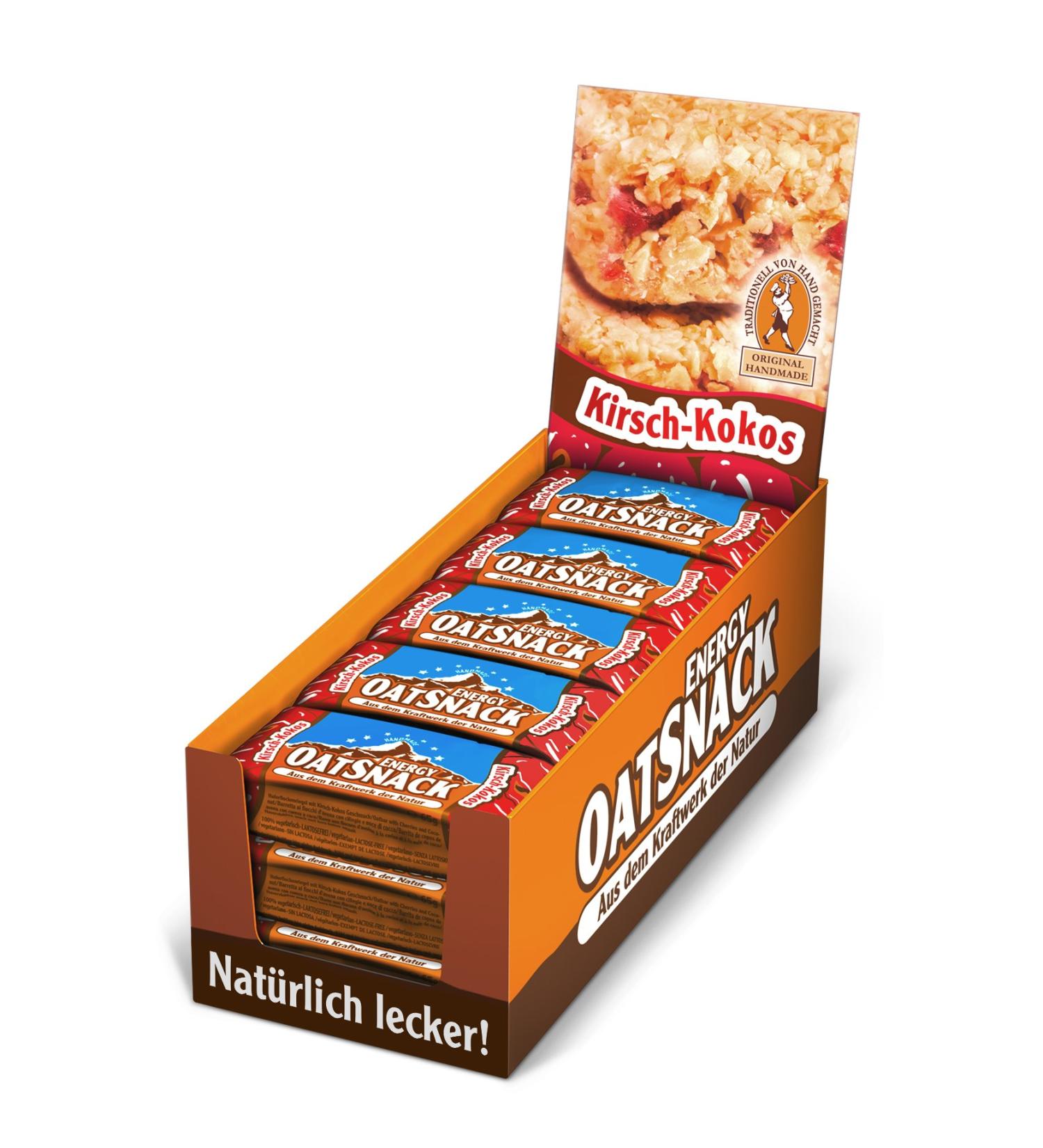Buy Davina Carbohydrate Bar Oat Snack - 30 x 65g Caramel Coconut Cream | Healthy Energy Boost | International Shipping - Buy Online on GoSupps.com