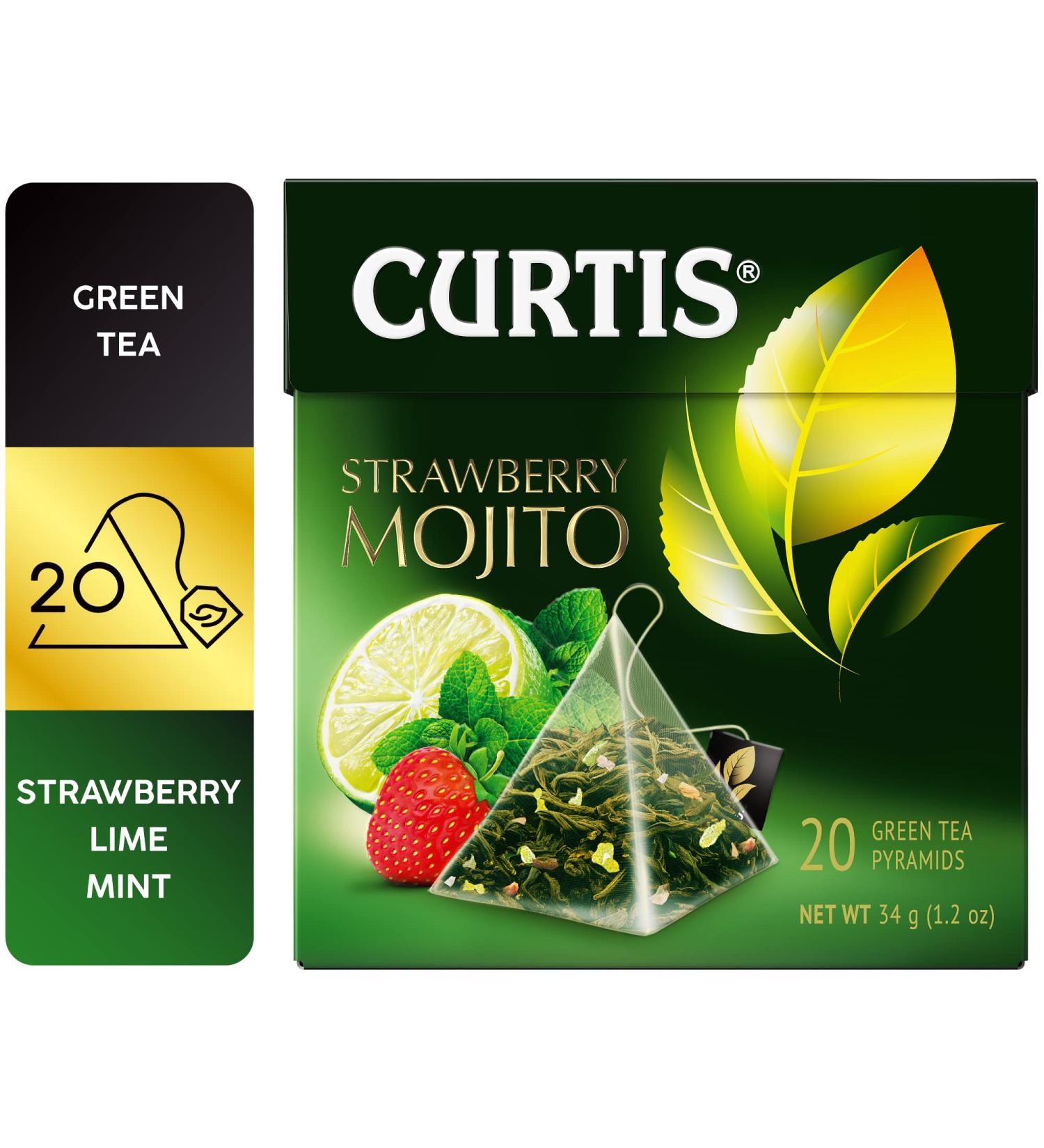  Curtis CURTIS TEA STRAWBERRY MOJITO - Buy Online on GoSupps.com