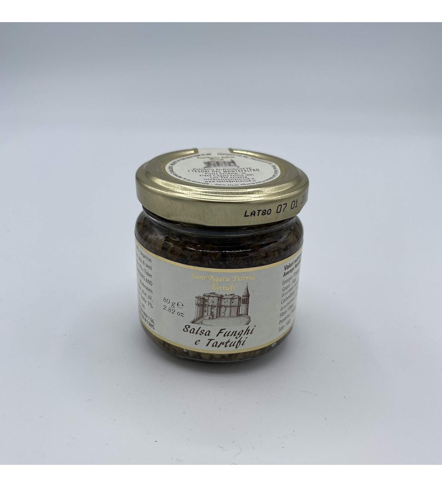  amarcord Sant'Agata Feltria Tartufi Leak Salsa and Tartufi 80 g Made In Italy - Buy Online on GoSupps.com
