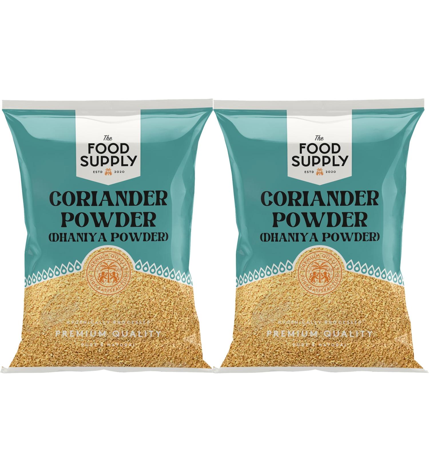 Coriander Powder 2x100g Dhania Powder - Finest Premium Quality | 100% All Natural | No additives or preservatives
