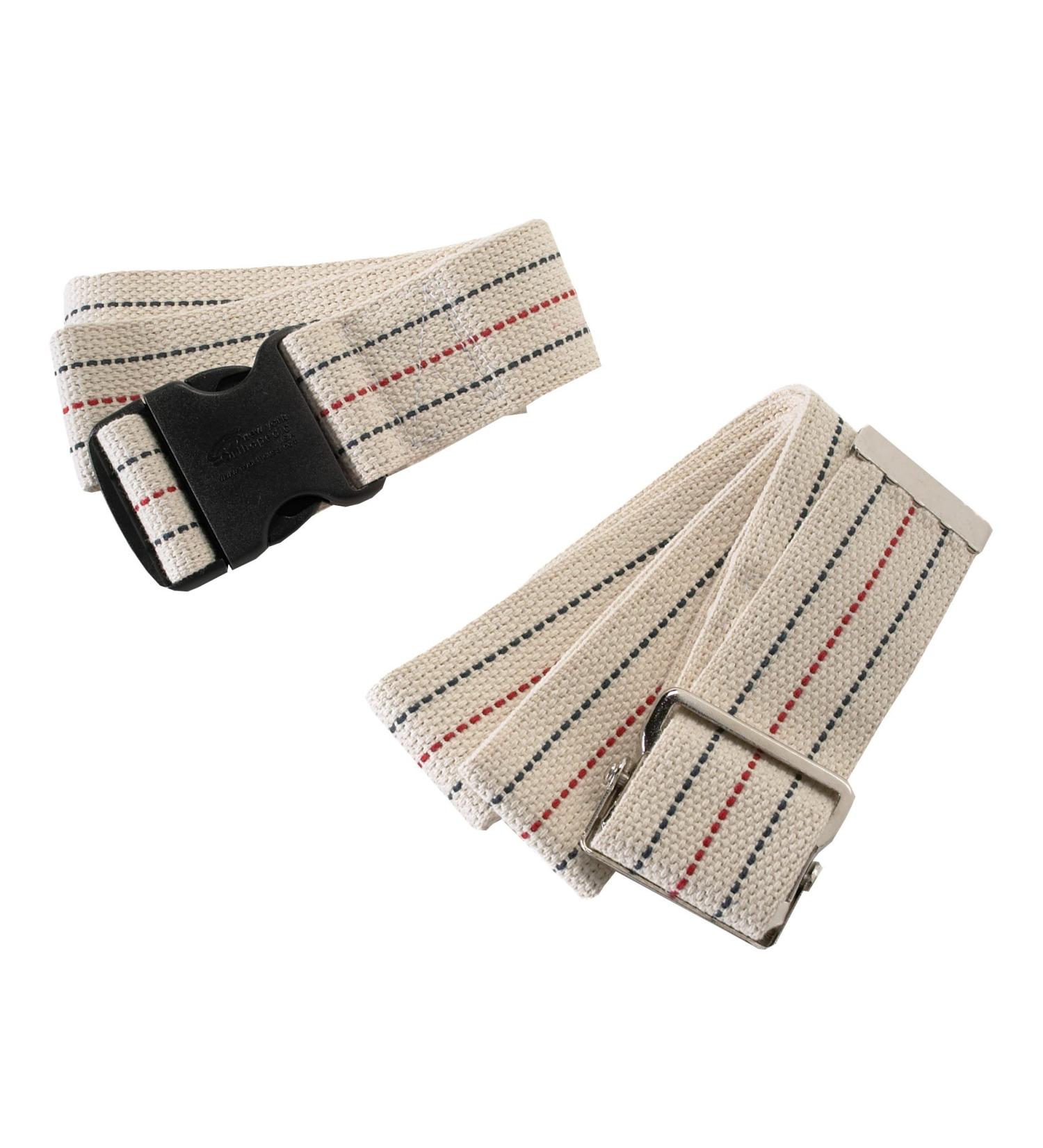 Metal Gait Belt Beige 21 Inch