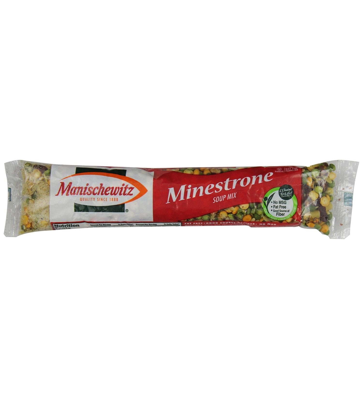 Manischewitz Cello Minestrone Soup Mix 6 Oz (Pack of 24)