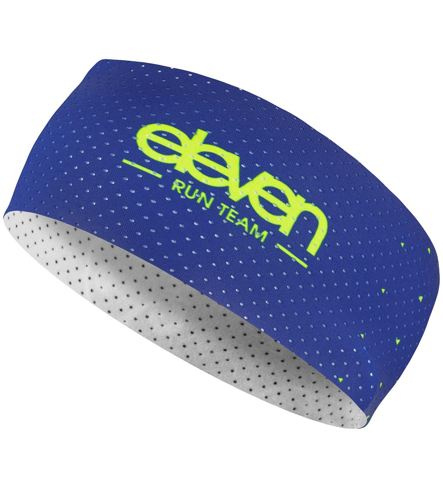 Eleven Sportswear Non-Slip Sports Headband for Men & Women Perfect for Running Cycling Hiking Skiing Yoga & Fitness - Team Blue - Buy Online on GoSupps.com