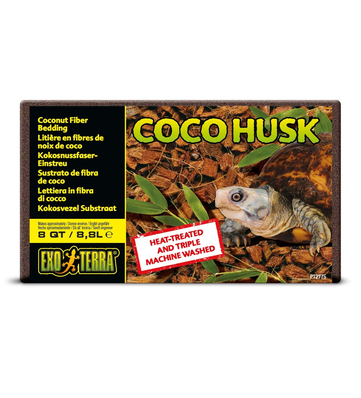 Premium Coco Husk Terrarium Substrate - Ideal for Vivid Plant Growth | International Shipping Available - Buy Online on GoSupps.com