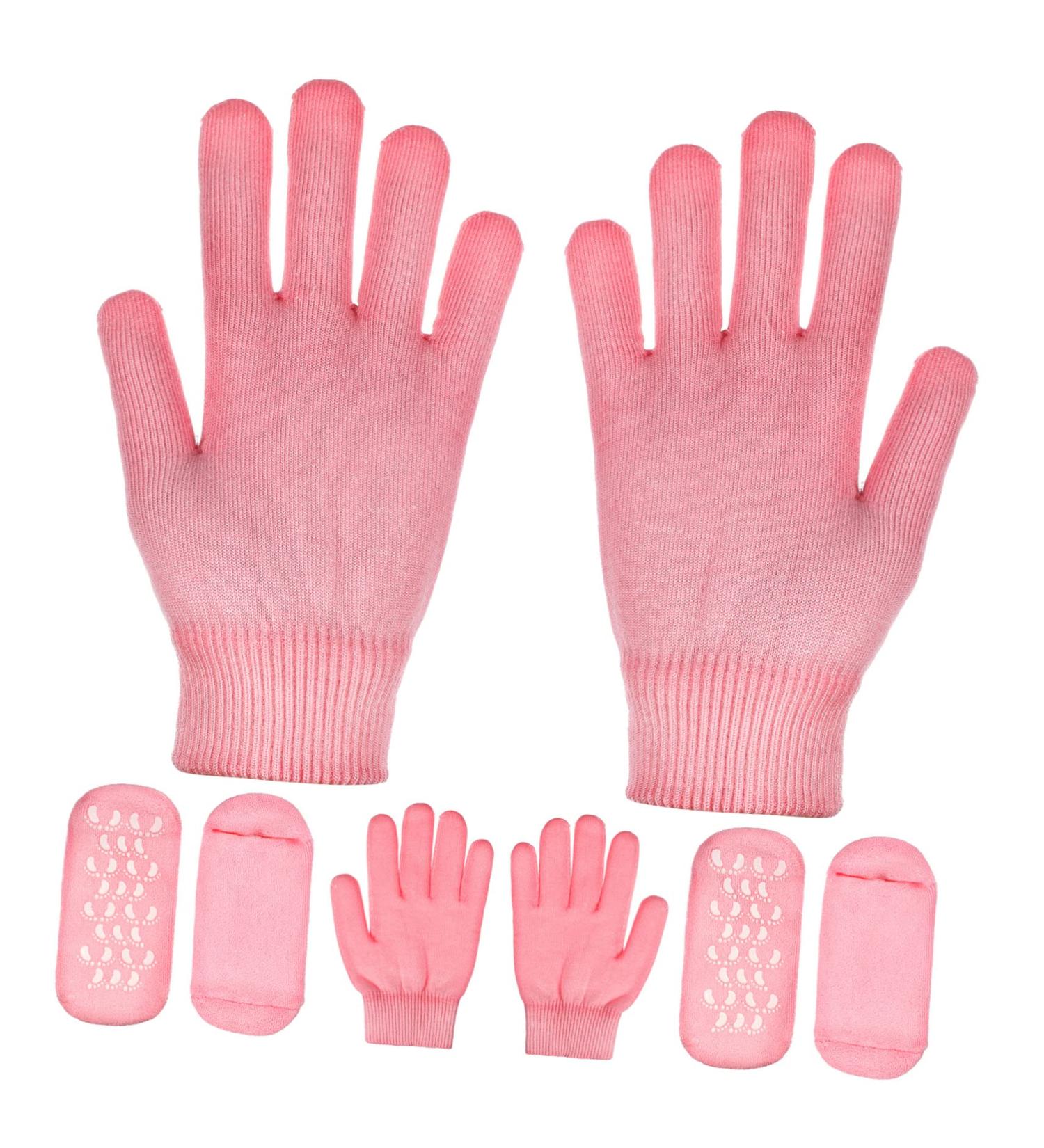 Ipetboom 2 Sets Spa Moisturizing Socks Bath Gloves Foot Nail Tools Sand Off Mitt Foot Skin Socks Sleeping Gloves Exfoliating Gloves Hand Spa Socks Skin Care Products Essential Oil Cotton - Buy Online on GoSupps.com