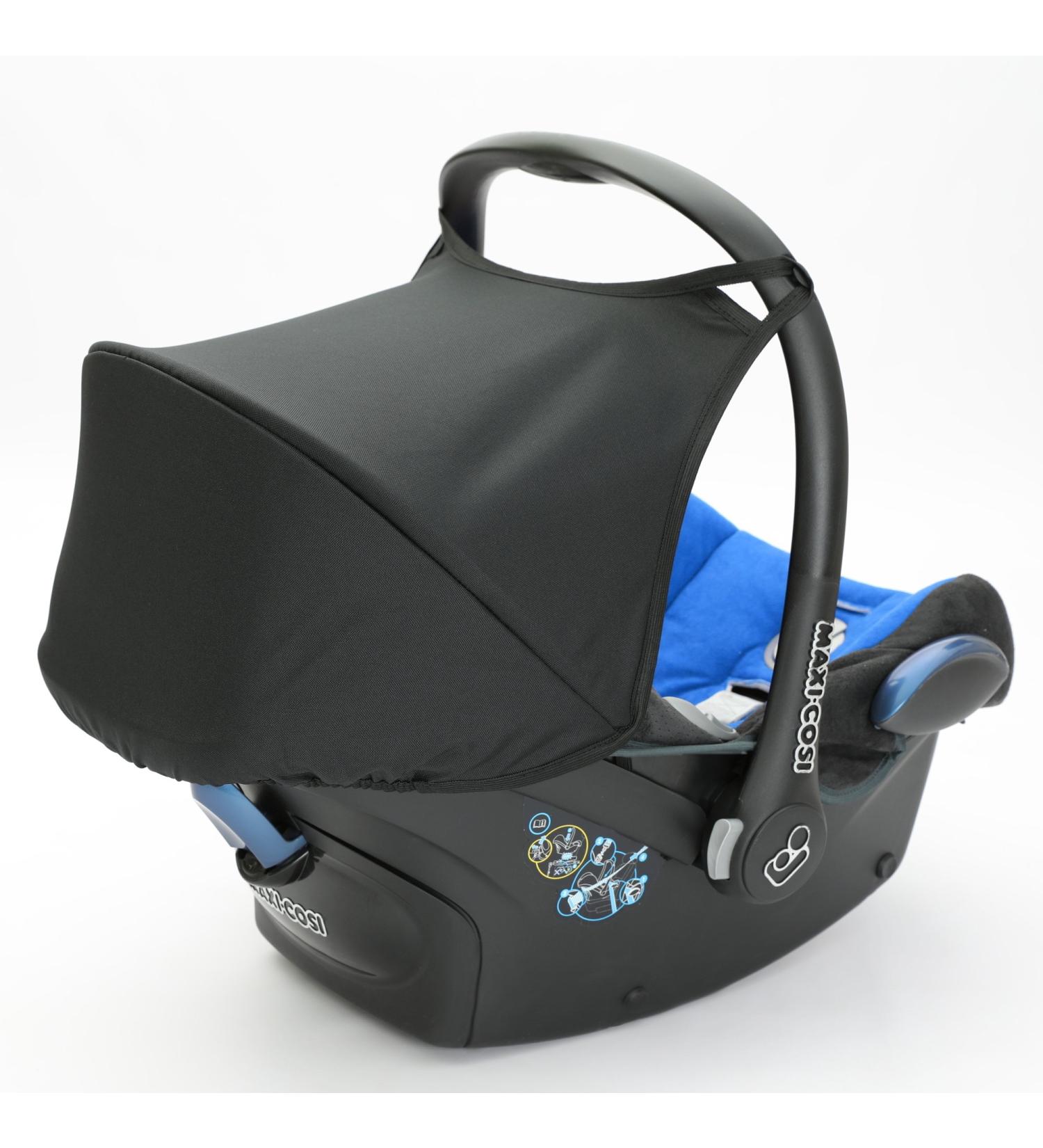 OLO Sun Shade UV50 + for Maxi Cosi CabrioFix Cabrio car seat Hood (black)