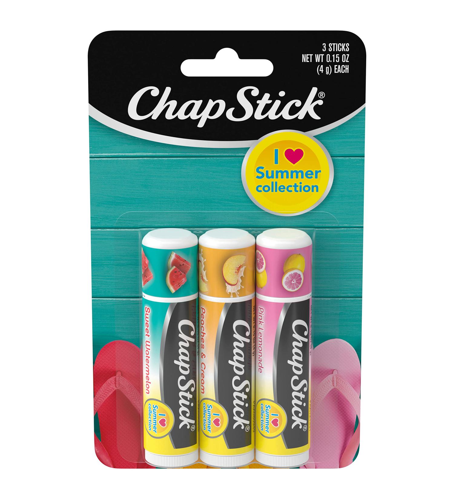 Chapstick Lip Tube (Pack of 3)