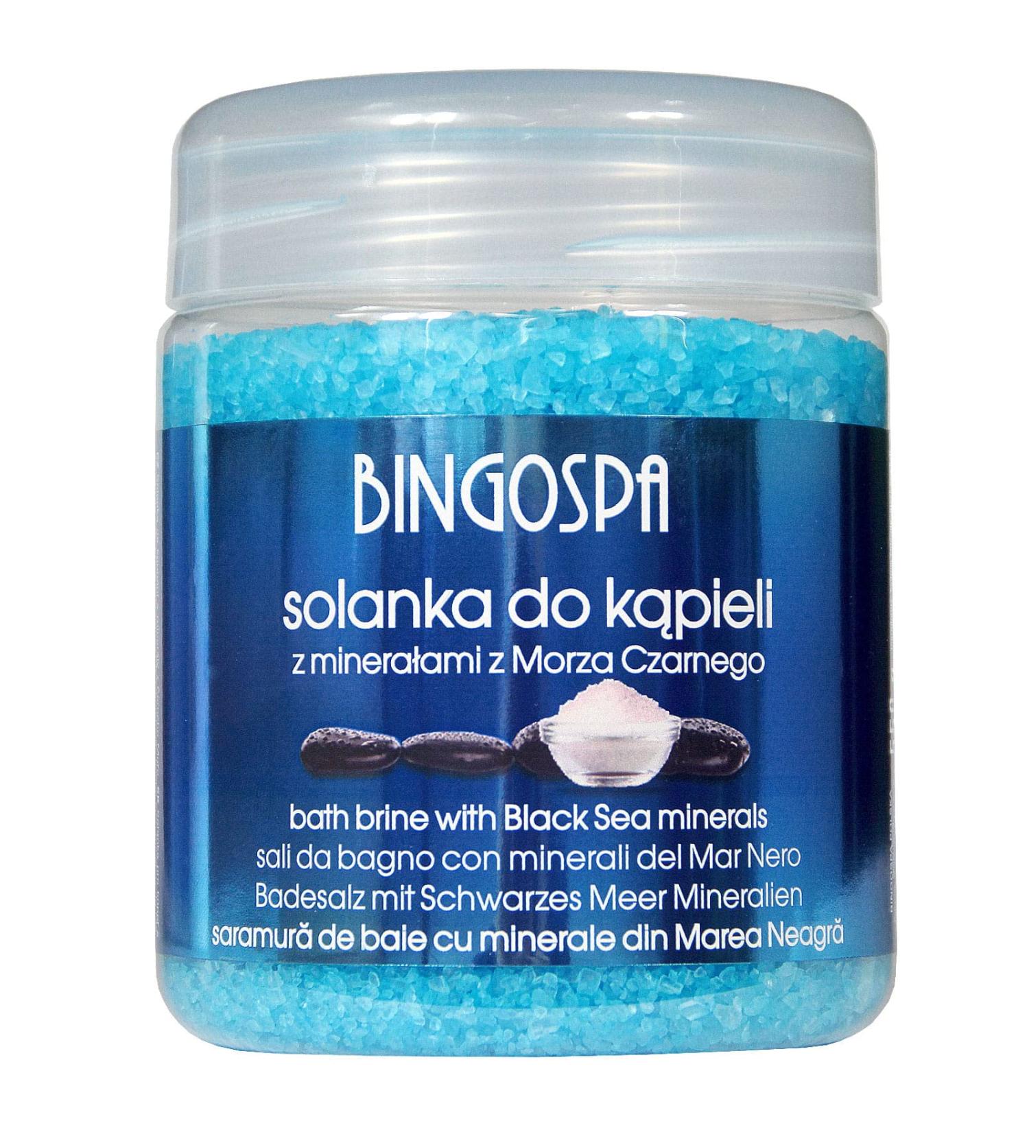 Discover BINGOSPA Black Sea Mineral Bath Additives - 550g SPA Relaxation - Buy Online on GoSupps.com