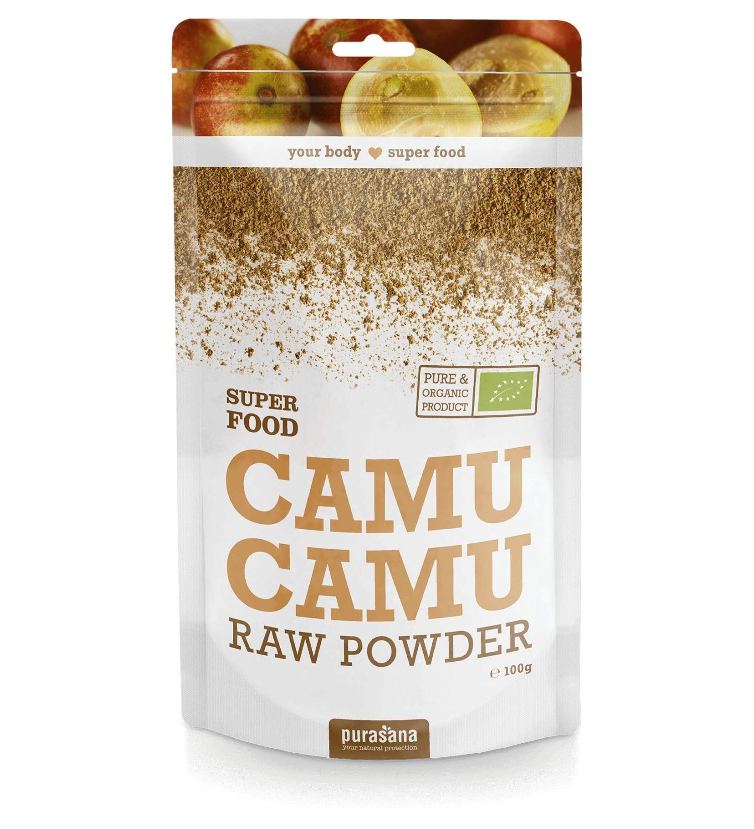 Purasana - Super Food - 100 gramme - Poudre de camu camu 100% biologiques - Buy Online on GoSupps.com