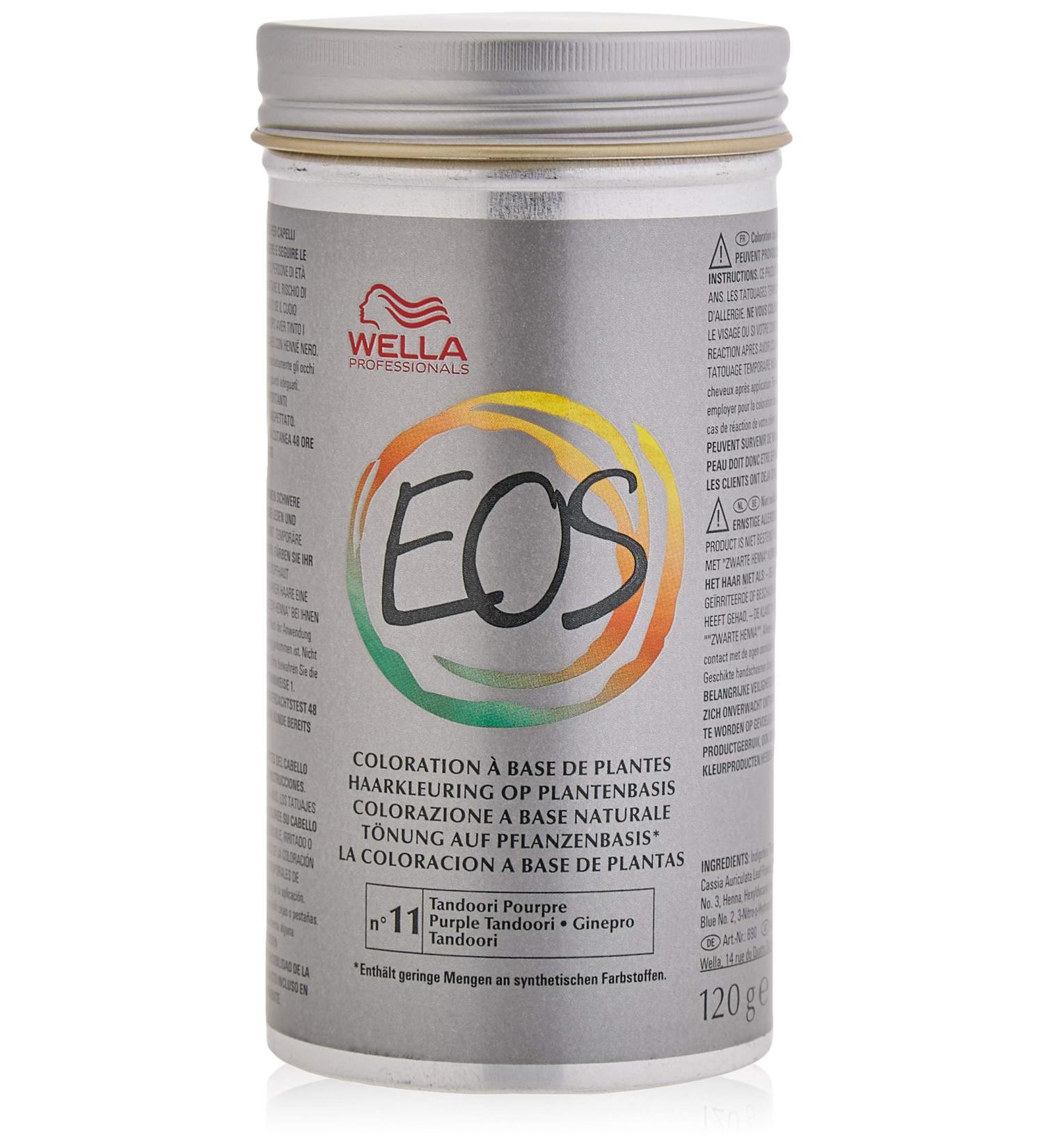 WELLA Eos Plant-Based Tint Xi Purple Tandoori - 120 ml | Eco-Friendly Hair Color for Vibrant Results | International Shipping Available - Buy Online on GoSupps.com