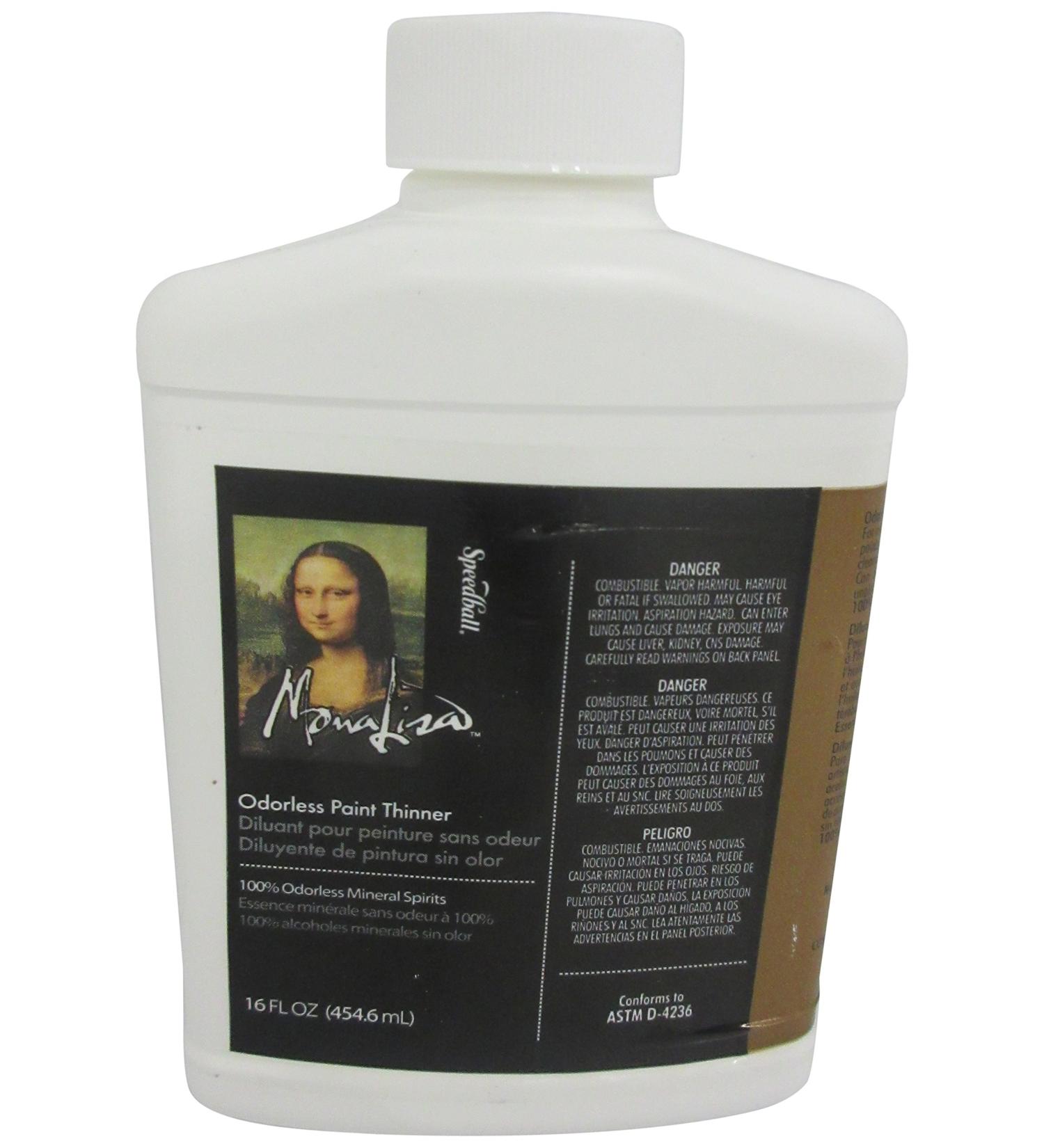 Mona Lisa Odorless Paint Thinner-16 ounce