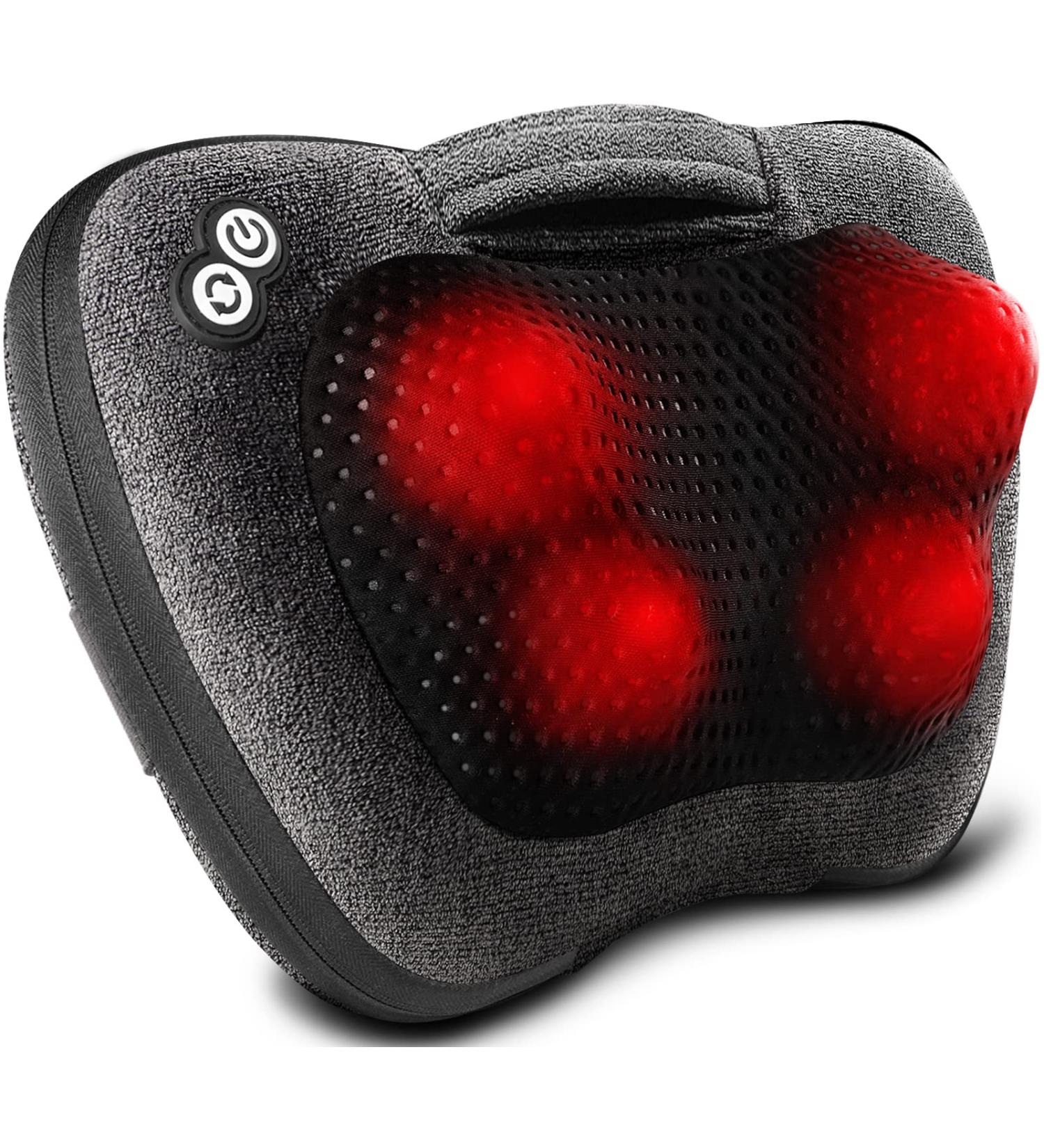 VIKTOR JURGEN Electric Shiatsu Back Massager with Heat - Deep Kneading Neck & Shoulder Massager - Perfect Gift for Men & Women - Full Body Muscle Massage at Home or in the Car - Buy Online on GoSupps.com