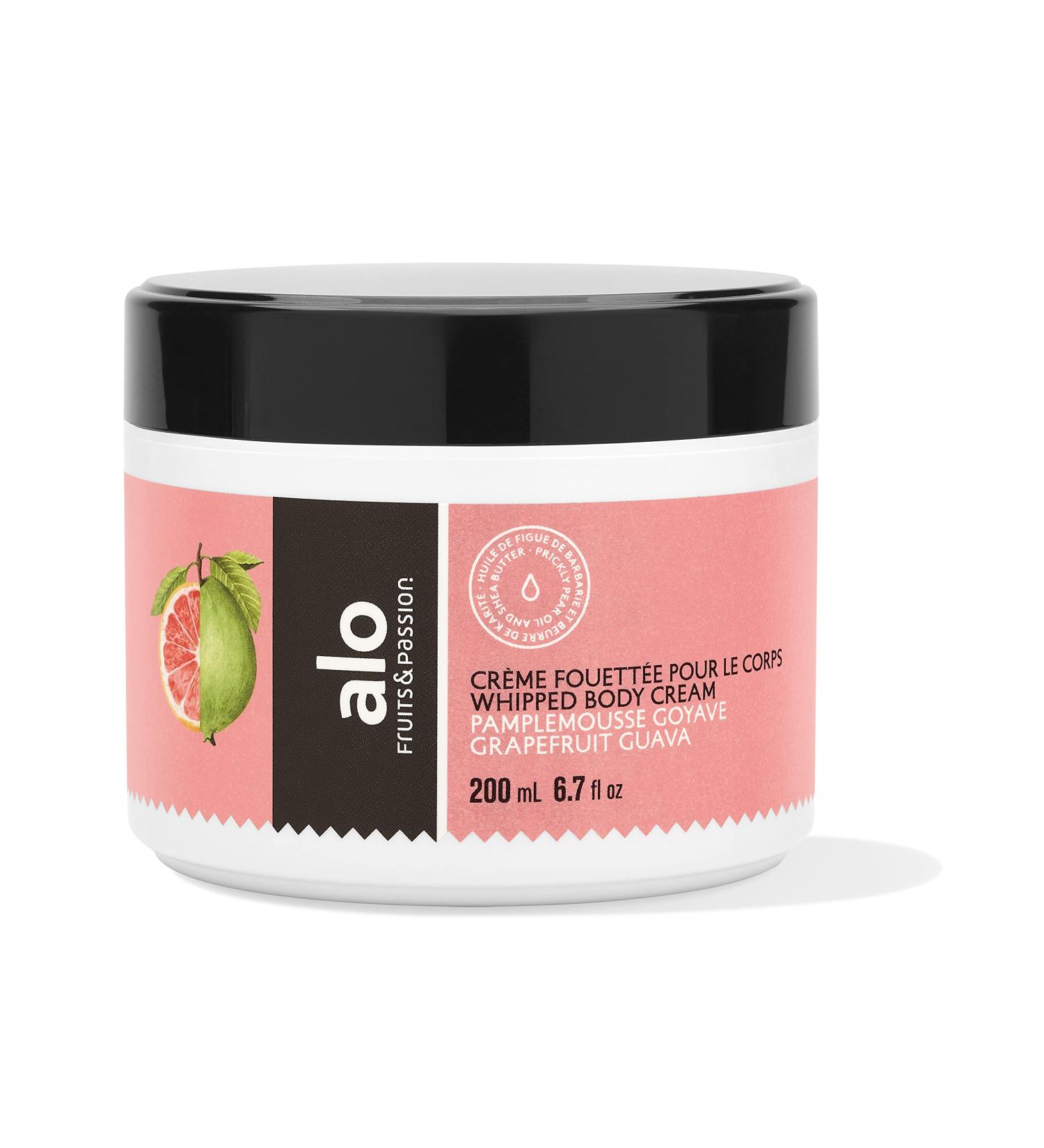 ALO FRUITS & PASSION Grapefruit Guava Whipped Body Cream 200 ML Made in Canada