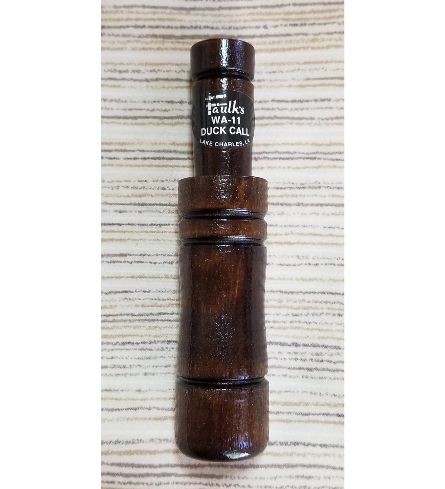 Faulk's Regular Duck Call WA-11, Black