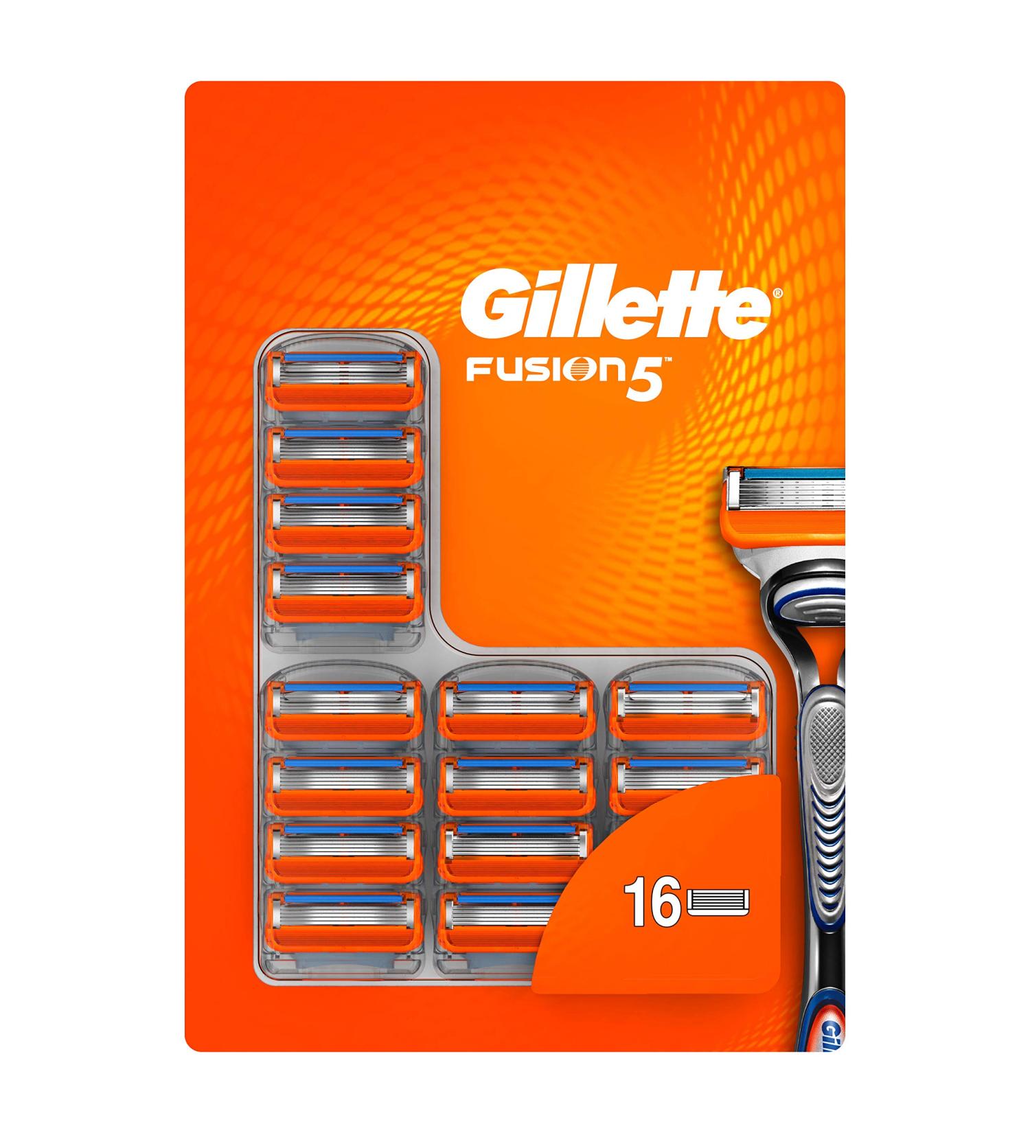 Gillette Fusion5 Razor 16 Pieces - Premium Shaving Kit for a Smooth Finish | International Shipping Available - Buy Online on GoSupps.com