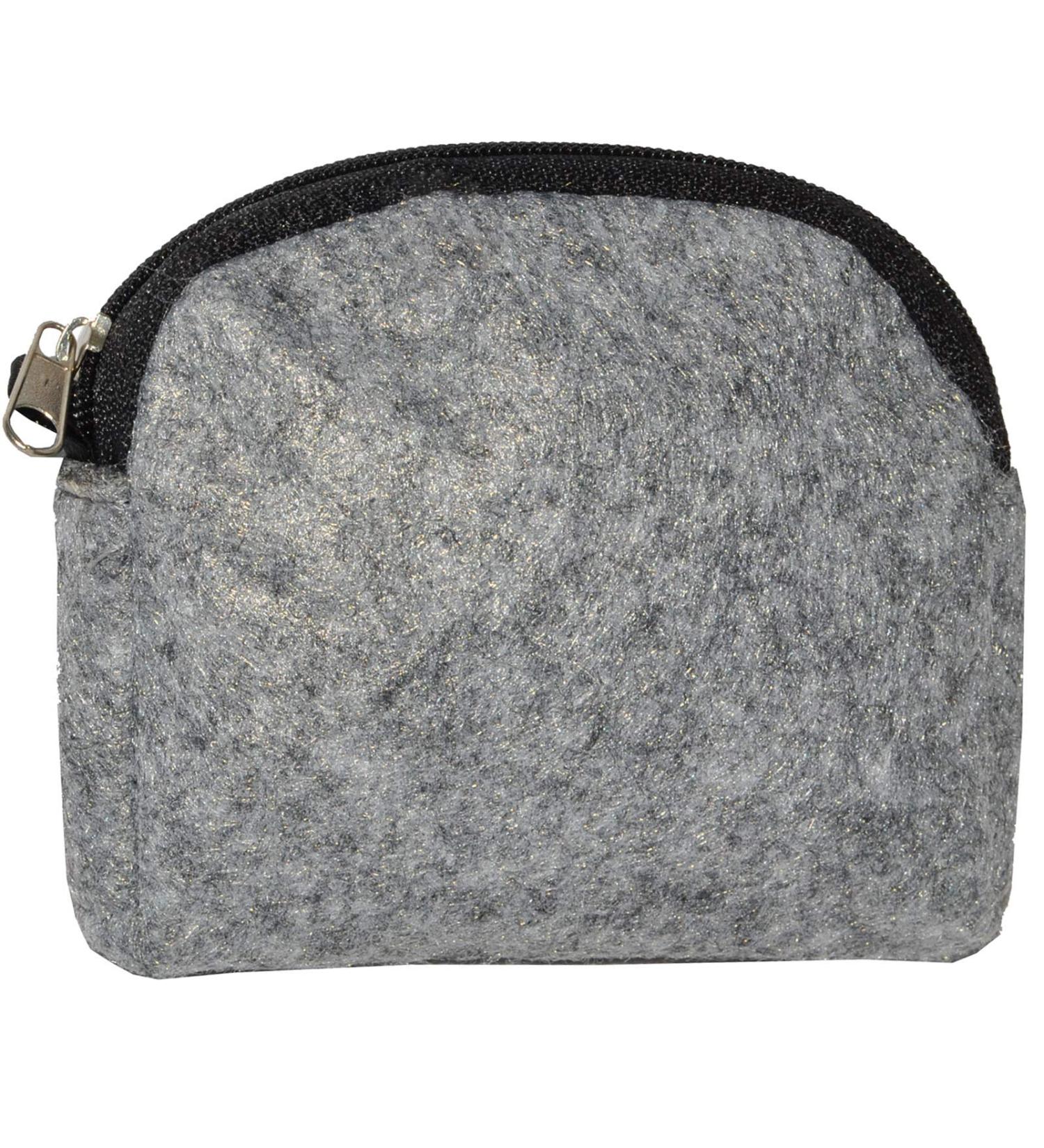 Wall Exchange Felt Wallet - Gray & Dark Gray - Perfect for Adults and Children - Versatile Money Pocket for Child Benefits - Buy Online on GoSupps.com
