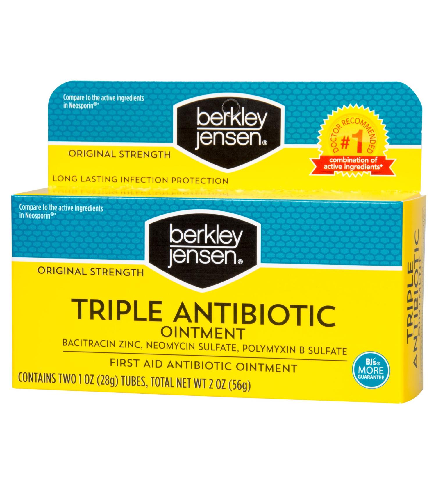 Berkley Jensen Triple Antibiotic Ointment 2 pk./1 oz.