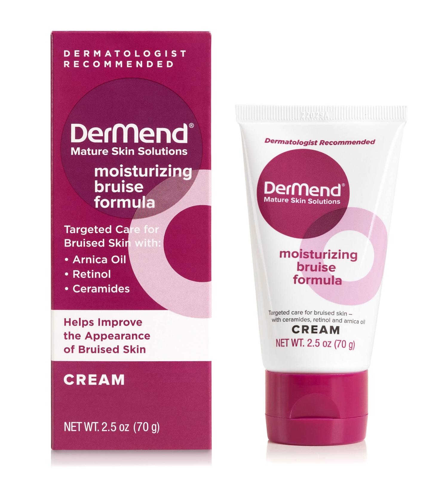Dermend Bruise Cream 2.5 oz - Fast-Acting Solution for Skin Bruises - Buy Online on GoSupps.com