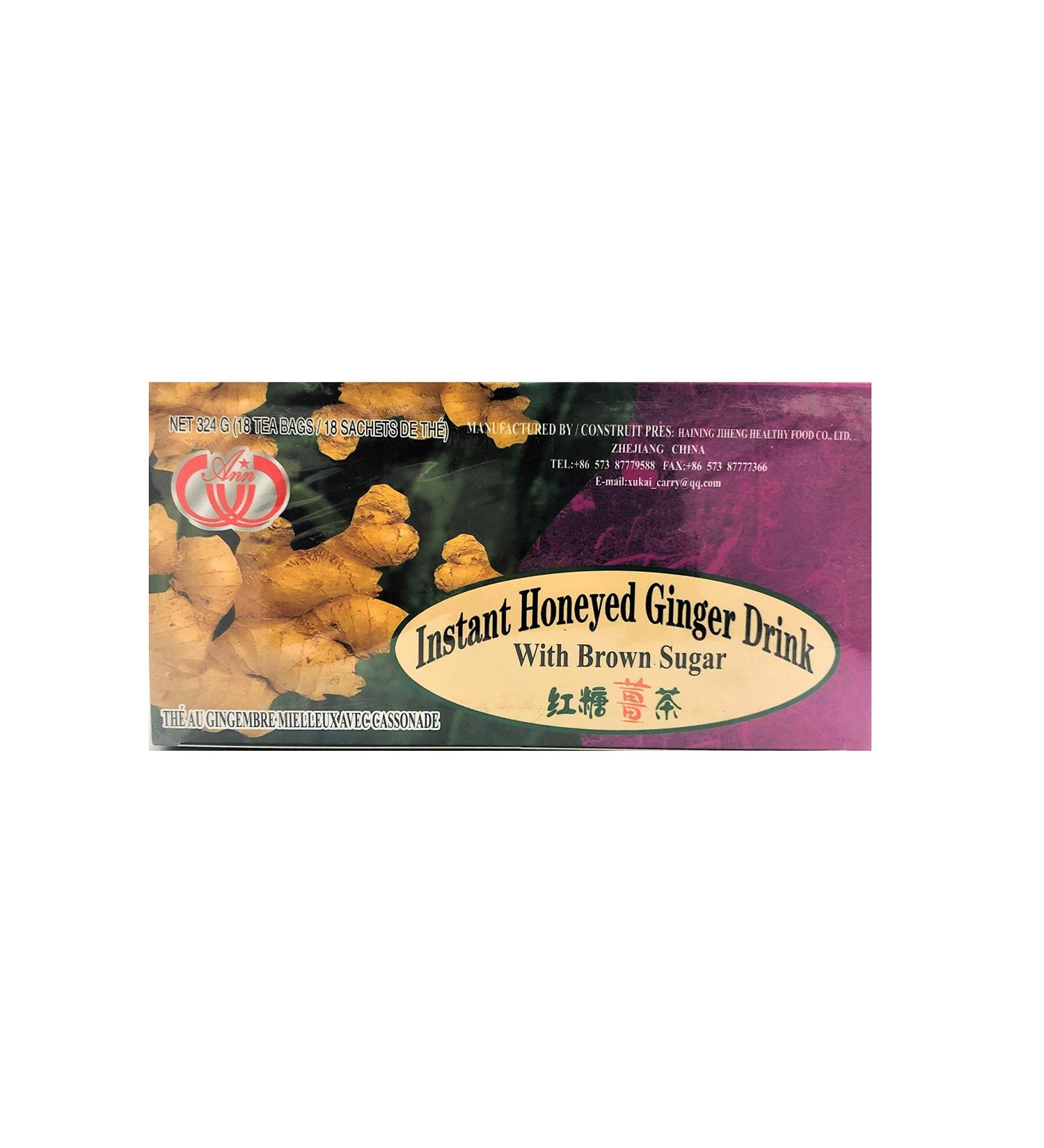 Instant Honeyed Brown Sugar Ginger Tea