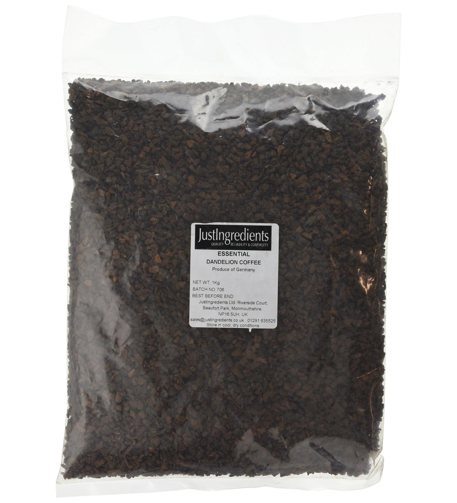 JustIngredients Essentials Dandelion Coffee 1 Kg - Buy Online on GoSupps.com