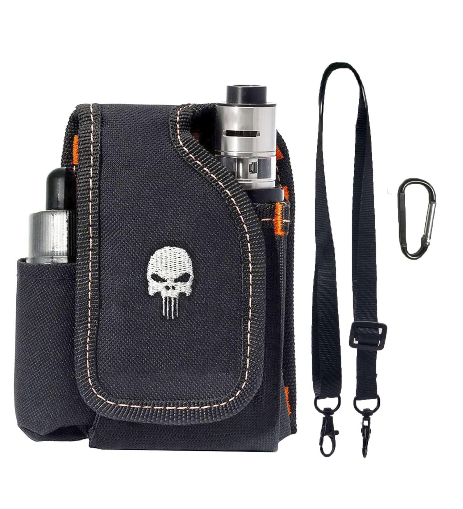Vape Mod Carrying Bag with Straps - Portable Vapor Case for Box Mod, Tank, E-juice, Battery - Organize Your Vape Accessories On-the-Go! (CASE ONLY) - Buy Online on GoSupps.com