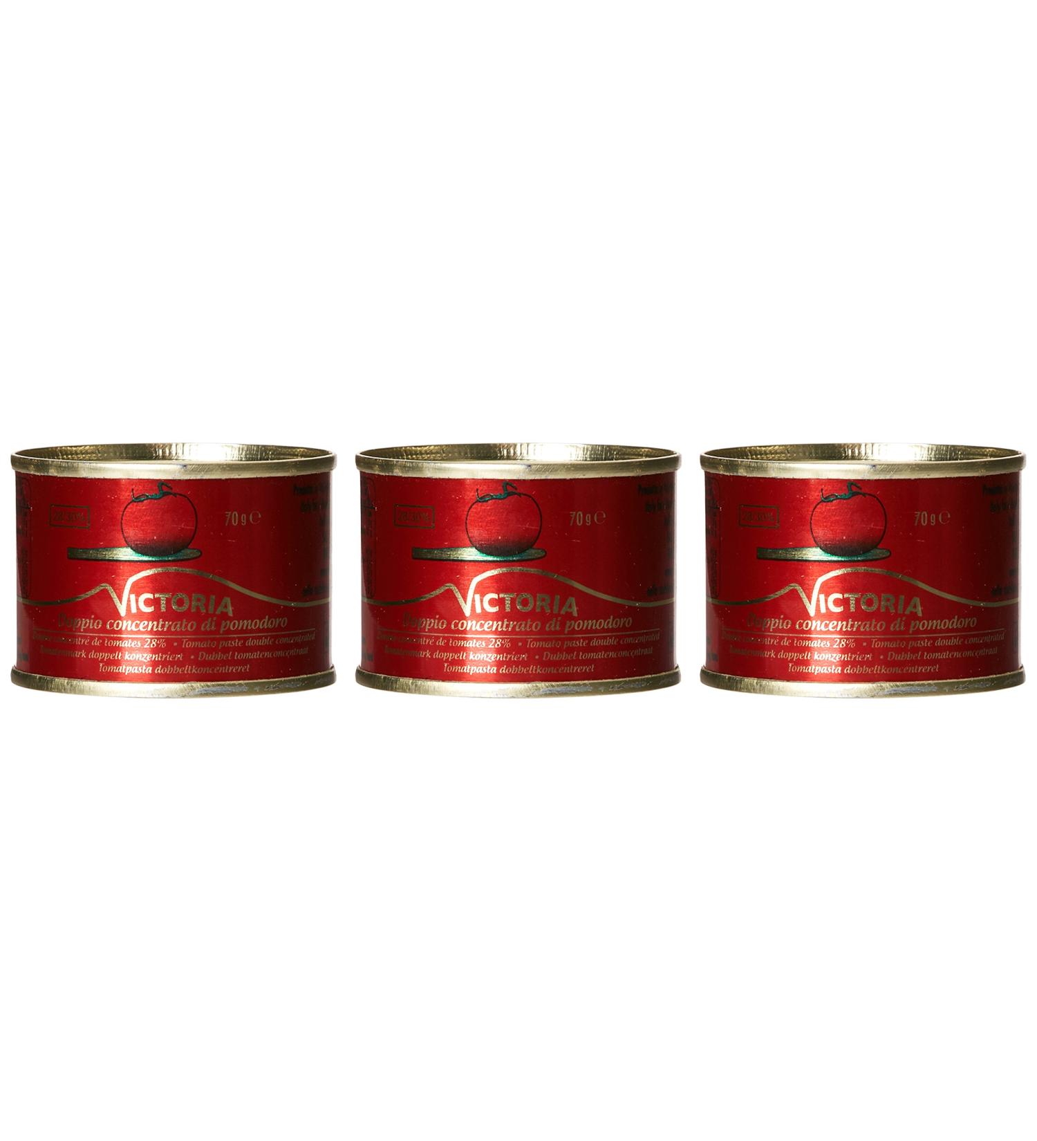 Victoria Tomato Concentrate Pack of 3 Boxes x 70g - Buy Online on GoSupps.com