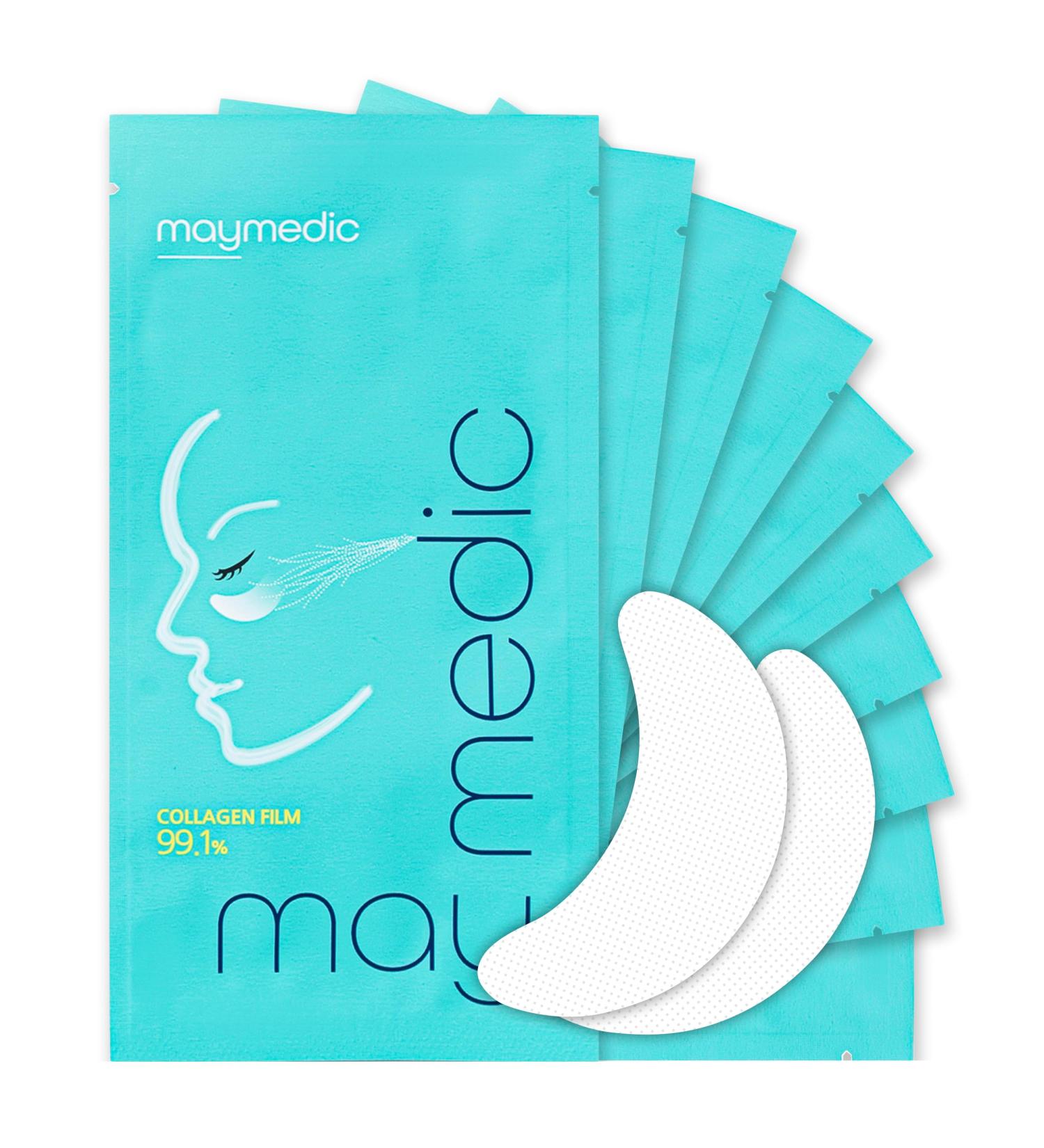 Collagen Eye Patches - Hydrating Anti-Aging Treatment for Dark Circles & Puffiness | Korean Skincare 10 pcs - Buy Online on GoSupps.com