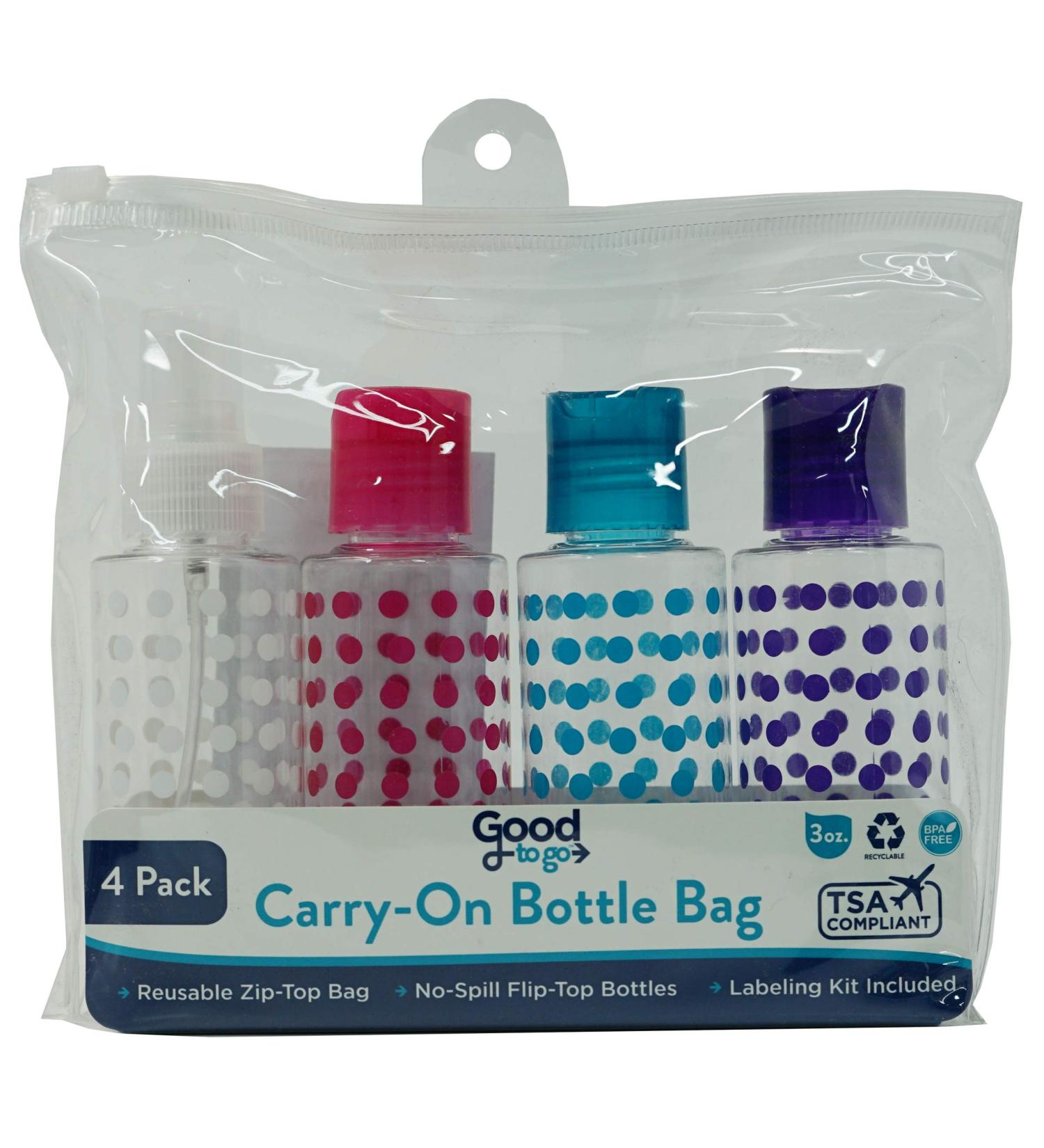 Good To Go 5-piece Bottle Kit Multicolor 3 Ounce