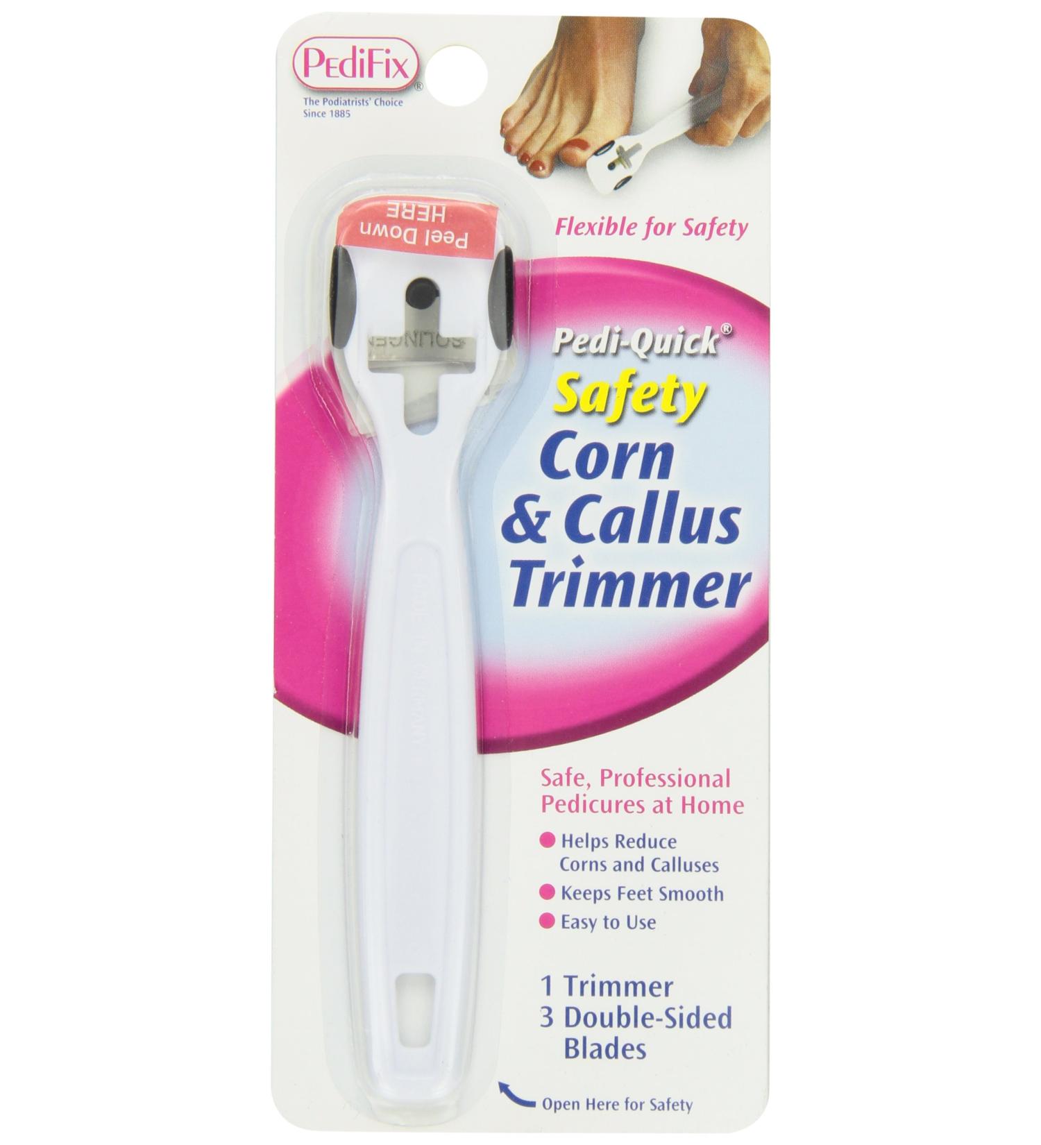 PediFix Pedi-quick Safety Corn and Callus Trimmer - 1 Count, Pack of 1 - Buy Online on GoSupps.com