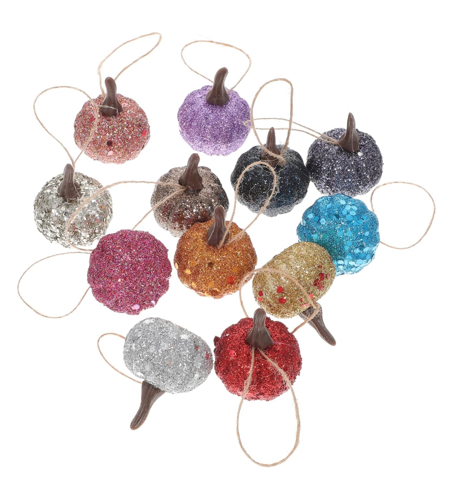 Cabilock 20pcs Simulation Foam Pumpkin Fake Pumpkins Mini Foam Hanging Mini Craft Pumpkins Pumpkin Decor Sequin Pumpkins Matas Artificiales Para Halloween Supplies Desktop Reward - Buy Online on GoSupps.com