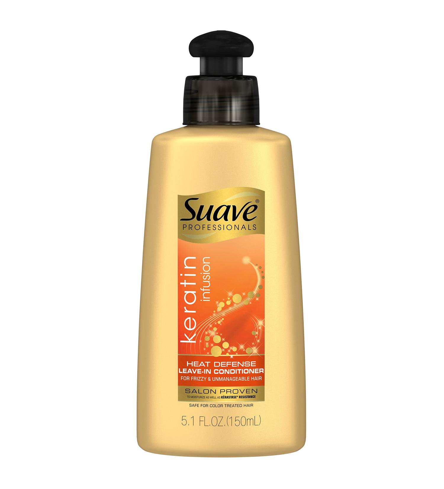 Suave Professionals Leave-in Conditioner Keratin Infusion | Heat Defense - 5.1 oz | Shop Now for International Shipping - Buy Online on GoSupps.com