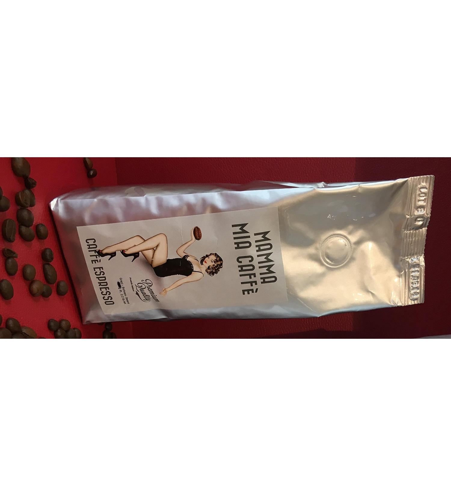 Oh mama Mamma Mia Caff Espresso 250g beans roasted