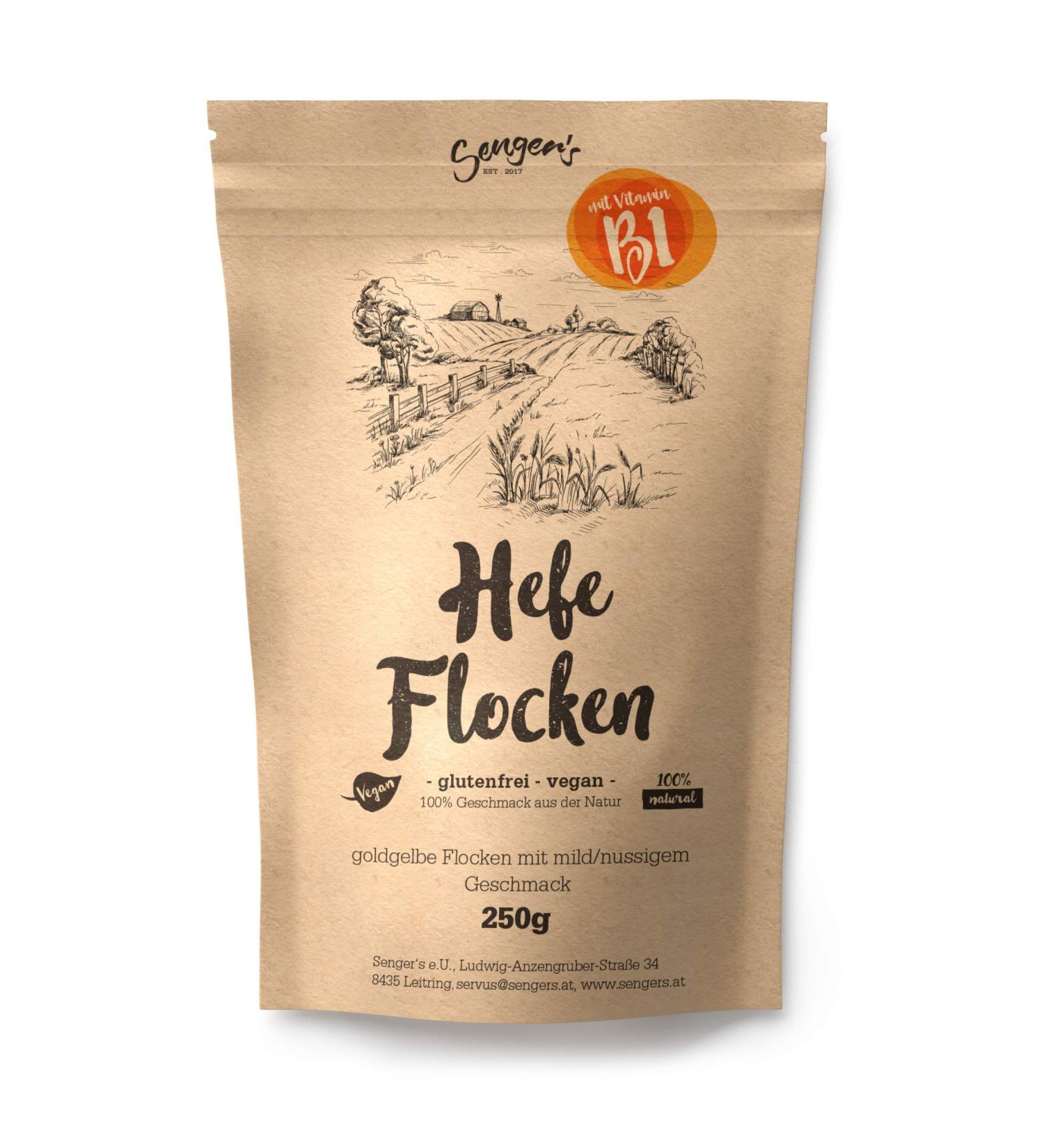 Buy Yeast Flakes - Nutritional Vegan and Gluten-Free Yeast from Austria (1 kg) | Premium Quality for Healthy Cooking - Buy Online on GoSupps.com