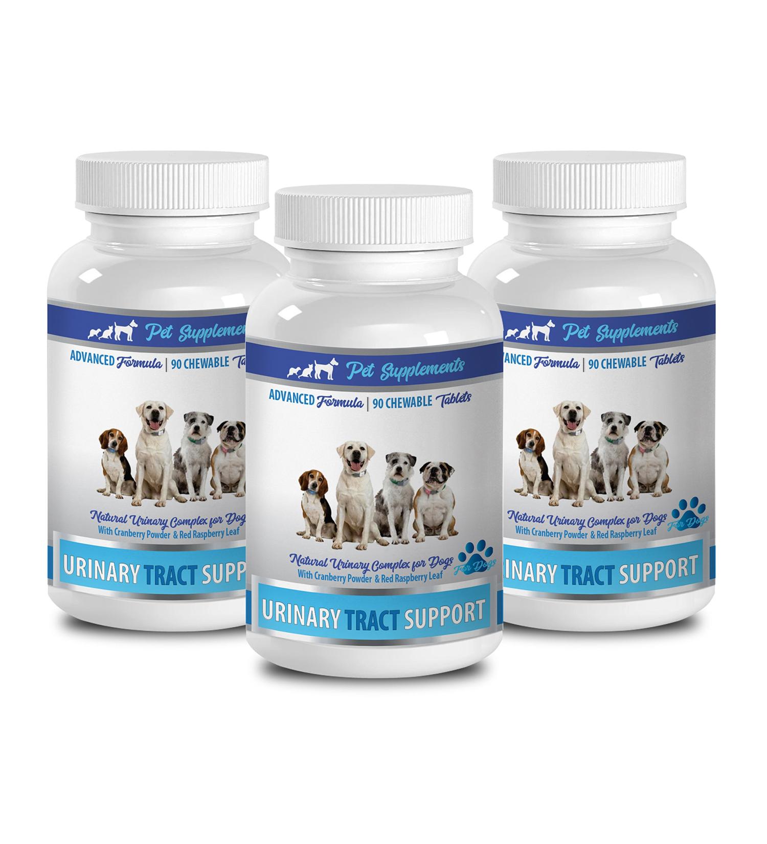 PET SUPPLEMENTS Dog Urinary Care - Urinary Tract Support - for Dogs - Advanced Complex - CHEWABLE - Dog Cranberry Pills - 3 Bottle (270 Chews) - Buy Online on GoSupps.com