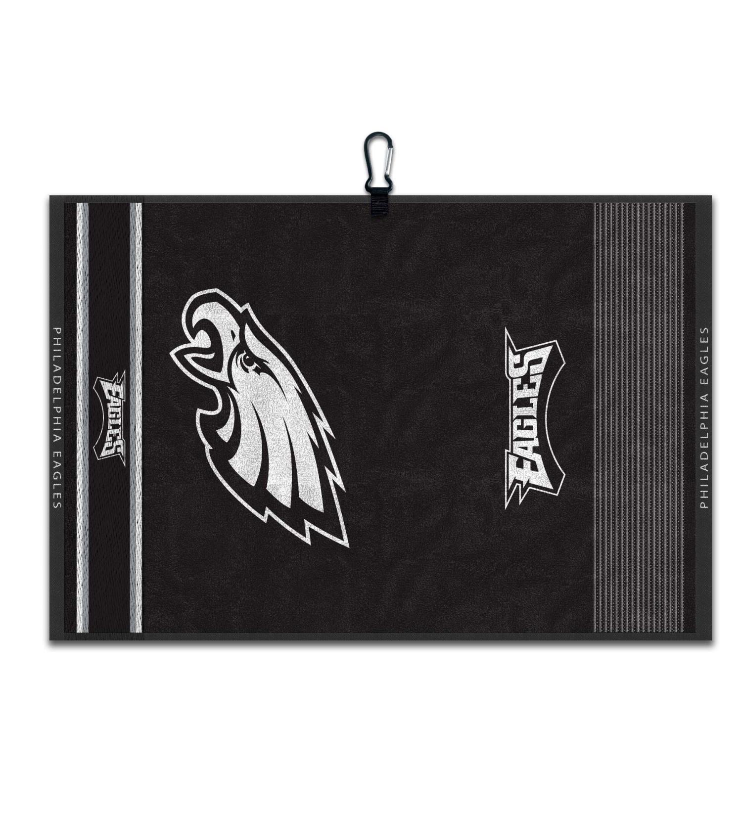 Team Effort Philadelphia Eagles Face/Club Jacquard Golf Towel 16" x 24"